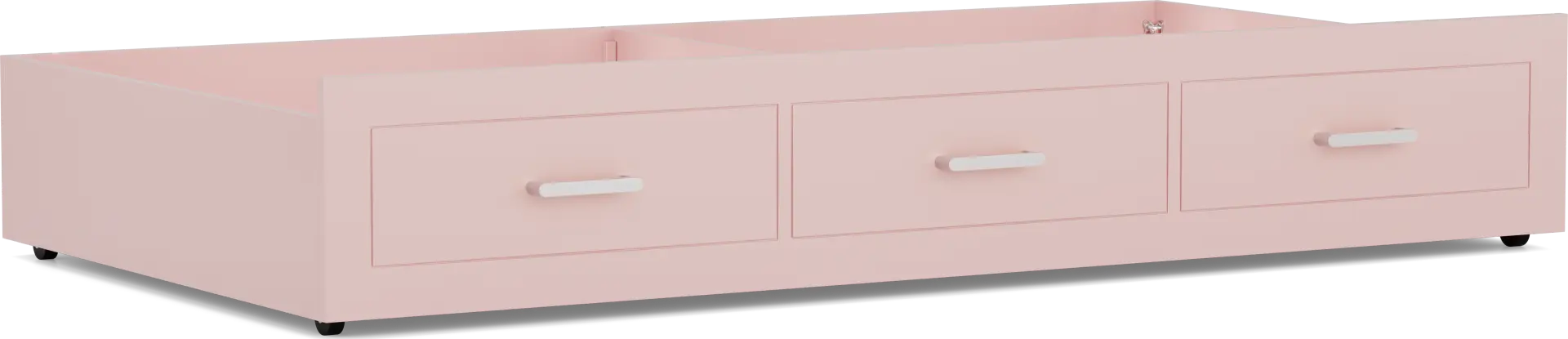 Kids Modern Colors Pink Twin Storage Trundle