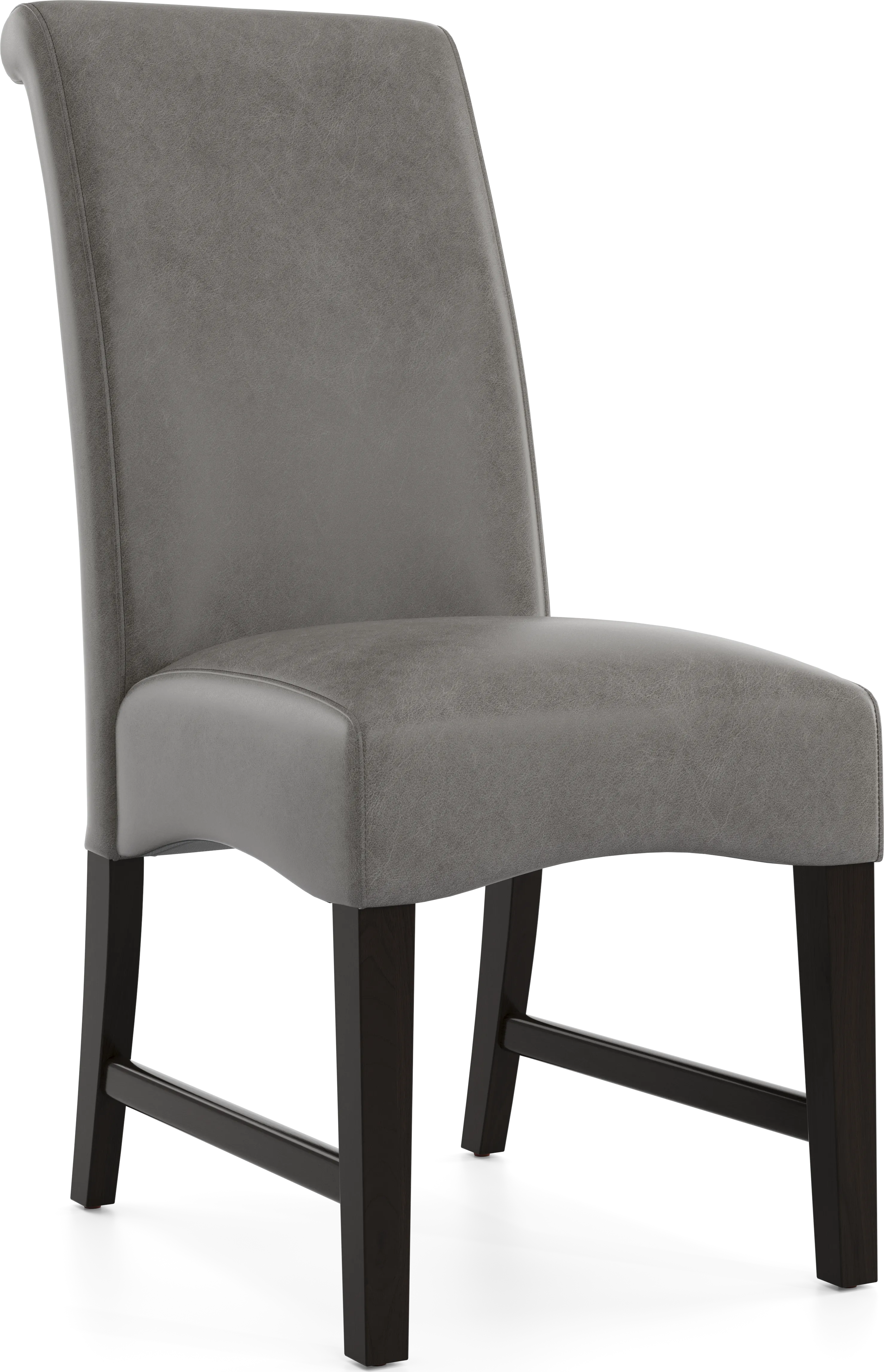 Watercolor Gray Upholstered Side Chair - Thumbnail - Image 1