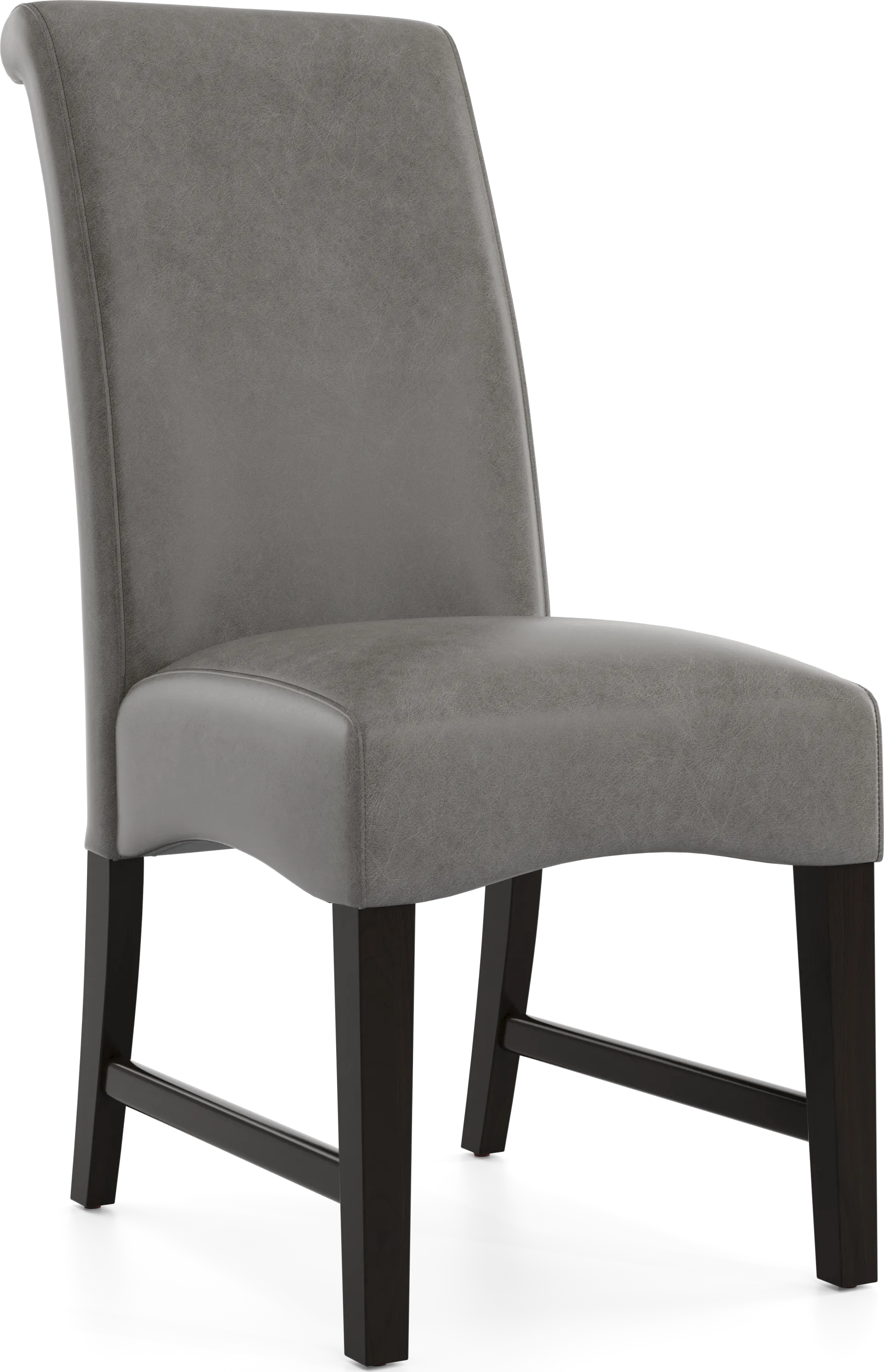 Watercolor Gray Upholstered Side Chair - Image 1