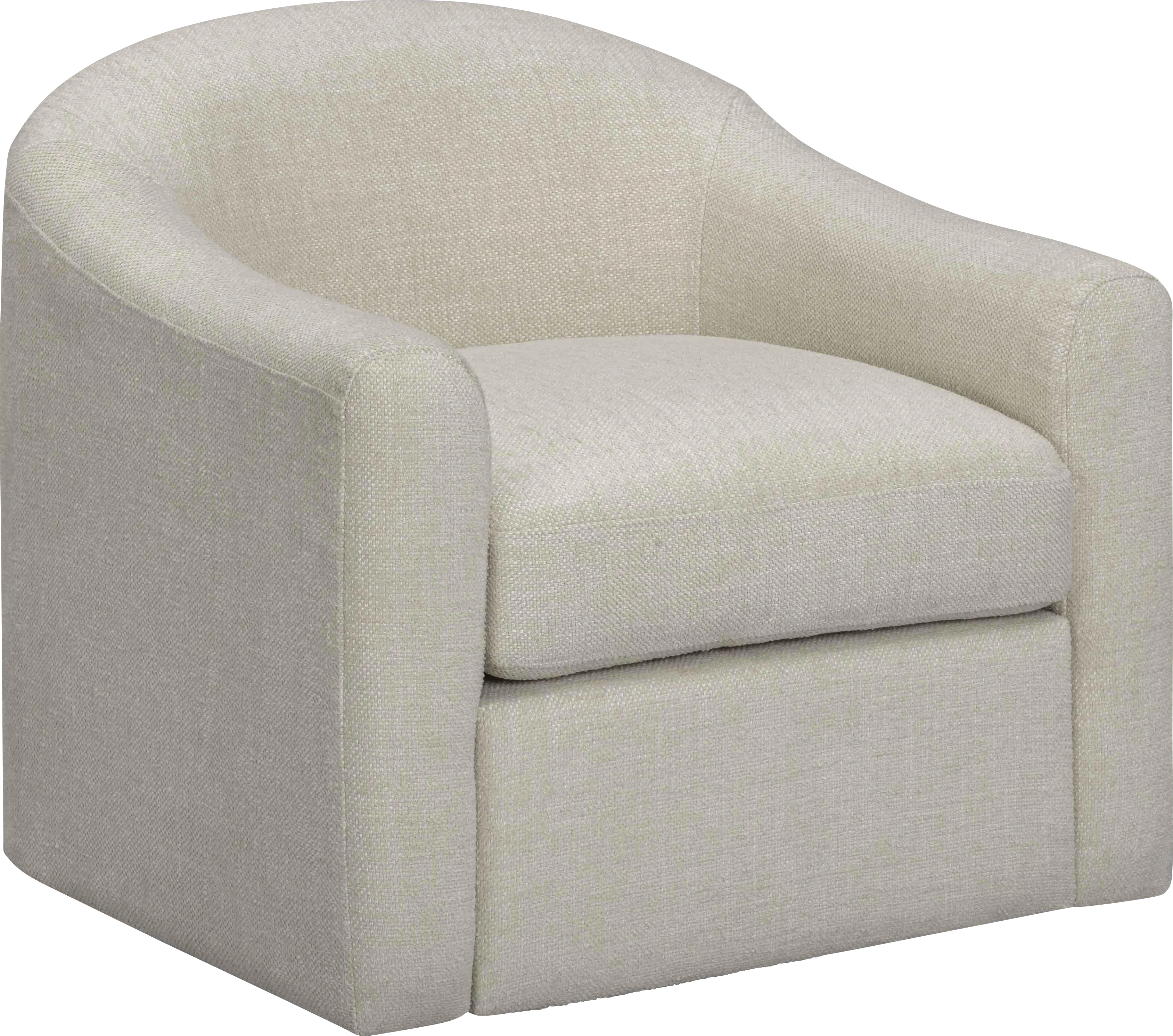 Shealynn Cream Swivel Chair - Thumbnail - Image 1