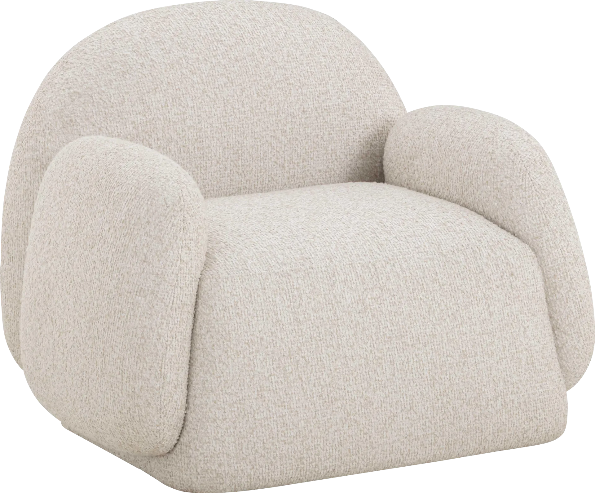 Mihr Cream Accent Chair - Image 1