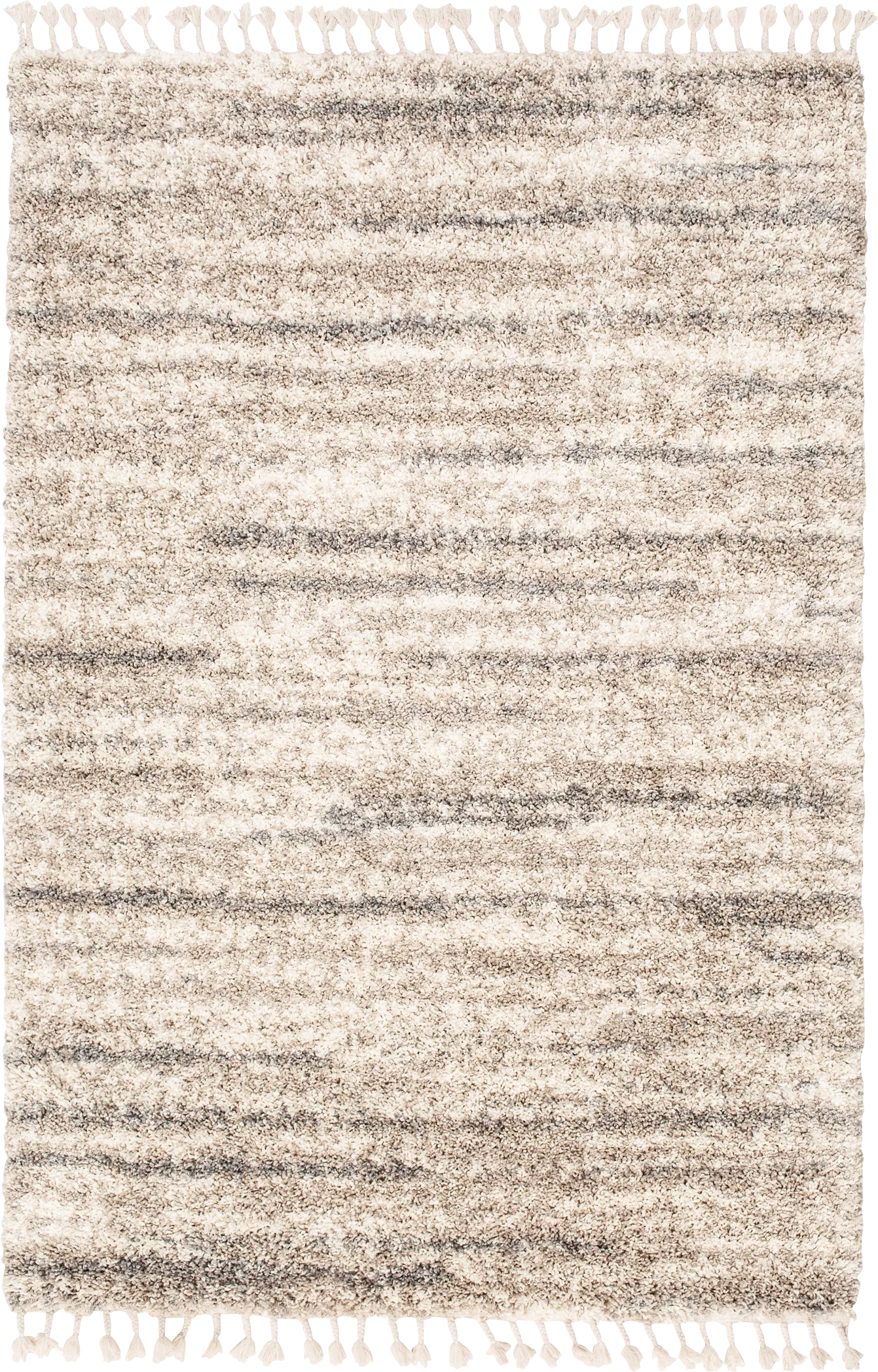 Caraline Cream 7'10 x 9'10 Rug - Thumbnail - Image 1