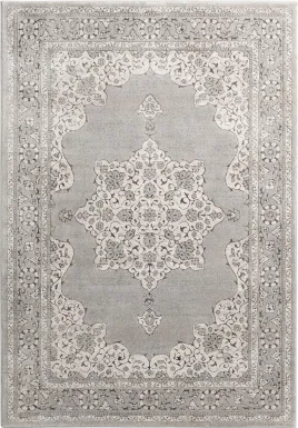 Ebany Gray 5'3 x 7'7 Rug