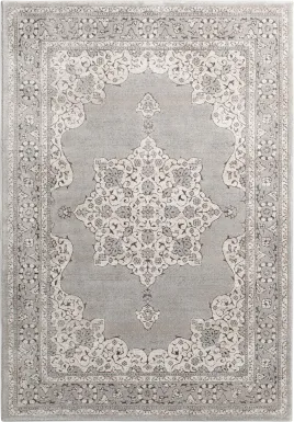 Ebany Gray 7'10 x 10'10 Rug