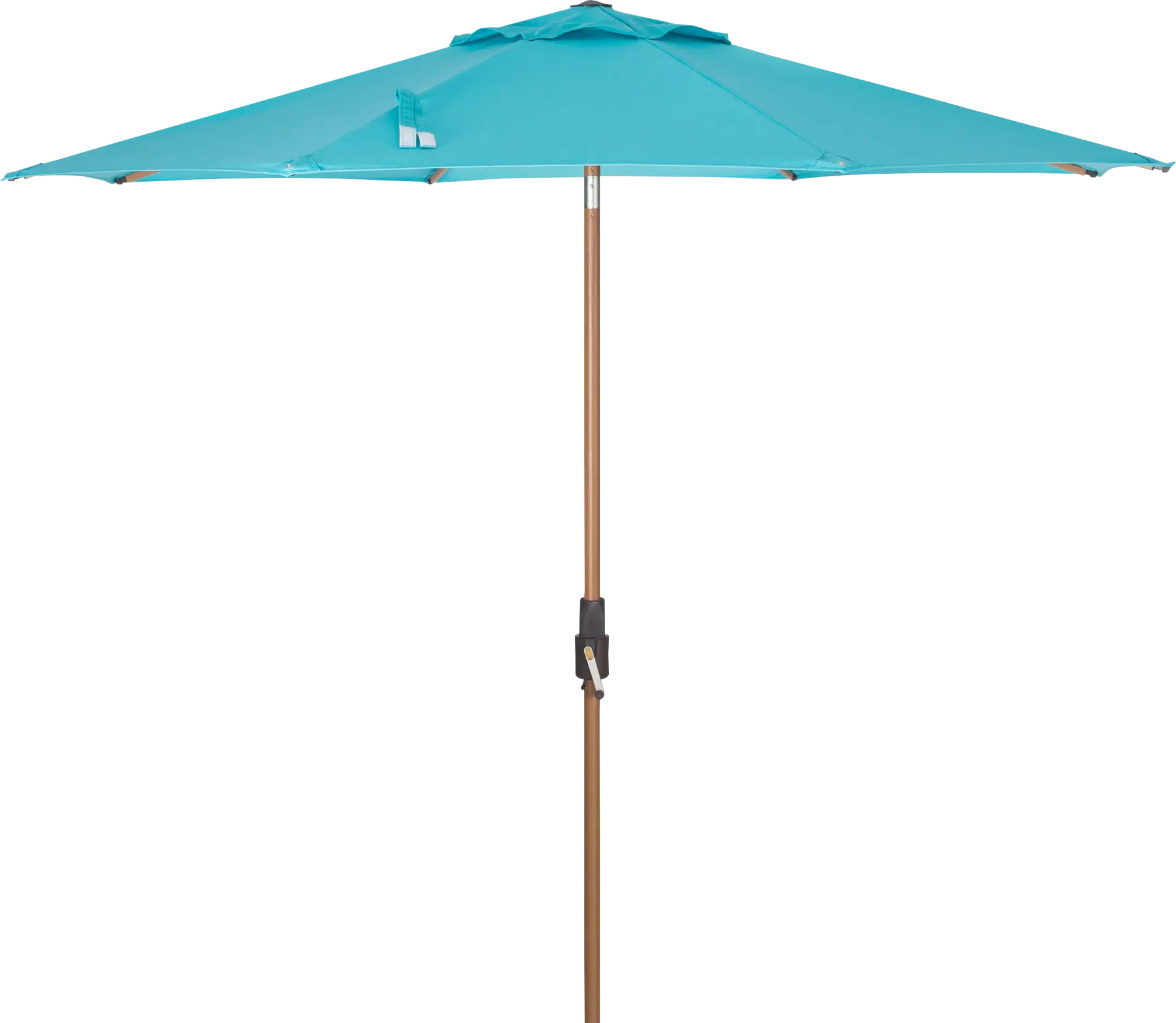 Mission Viejo Natural Finish 9' Octagon Aruba Outdoor Umbrella