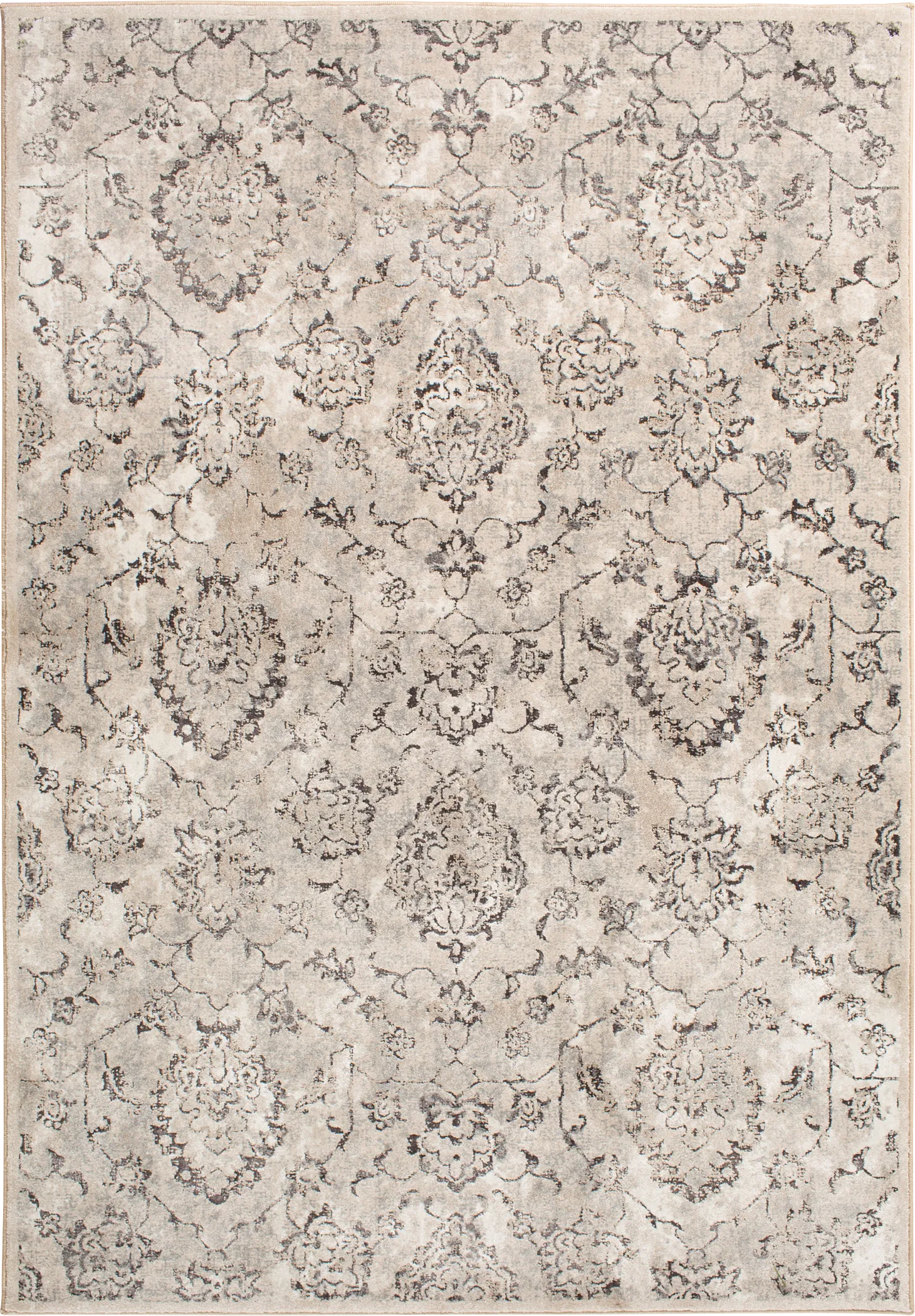 Malie Cream 5' x 7'3 Rug - Image 1