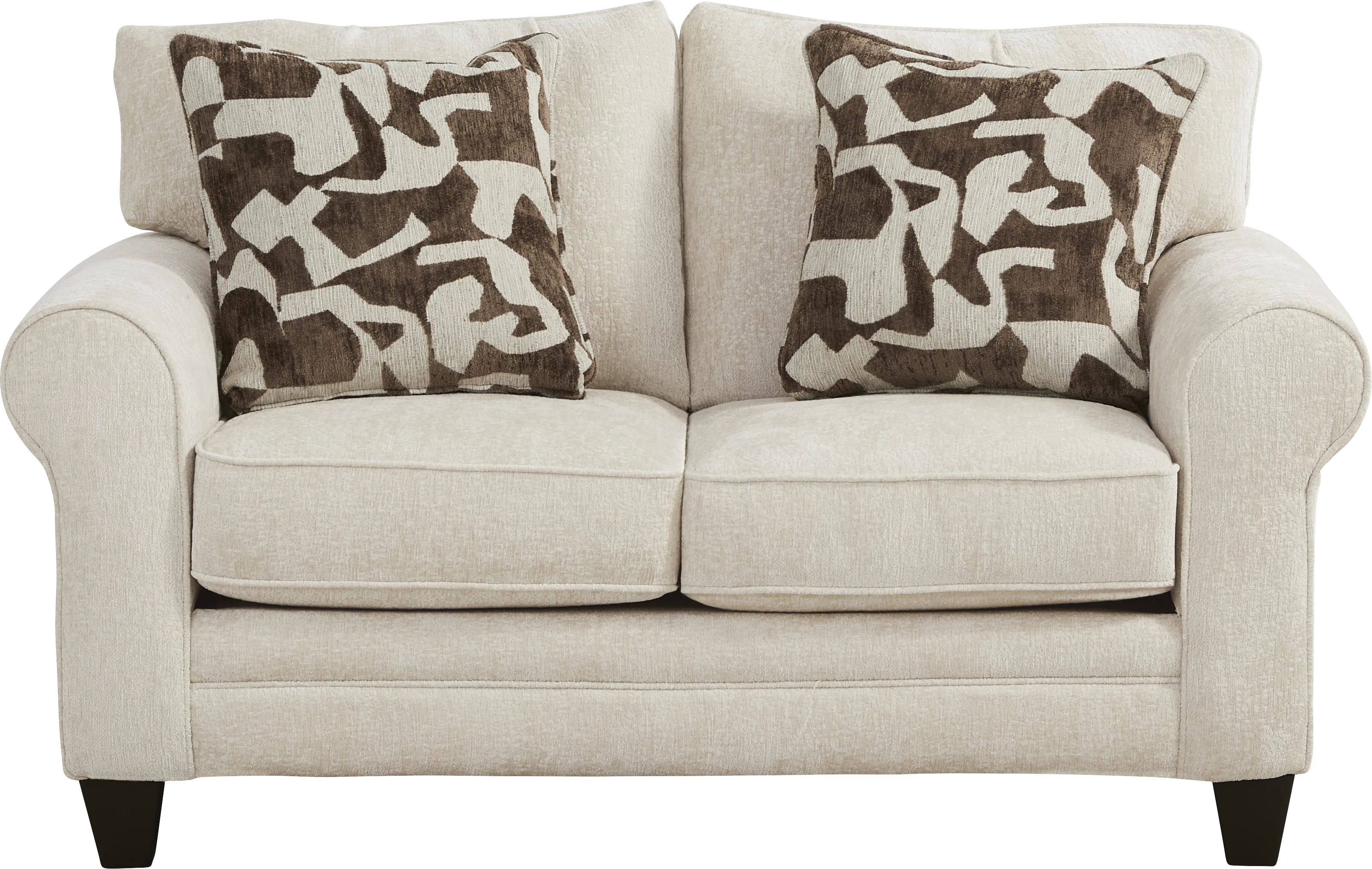 Ellandale Ivory Loveseat - Thumbnail - Image 1