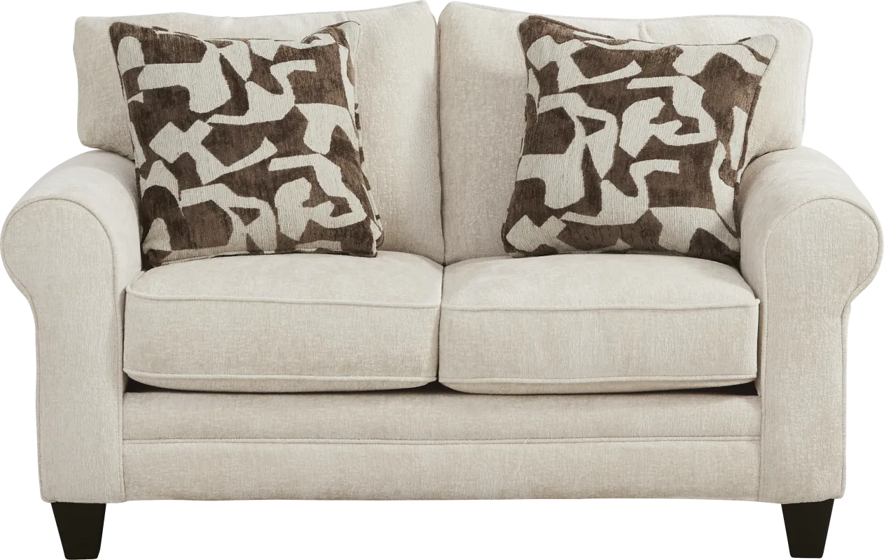 Ellandale Ivory Loveseat