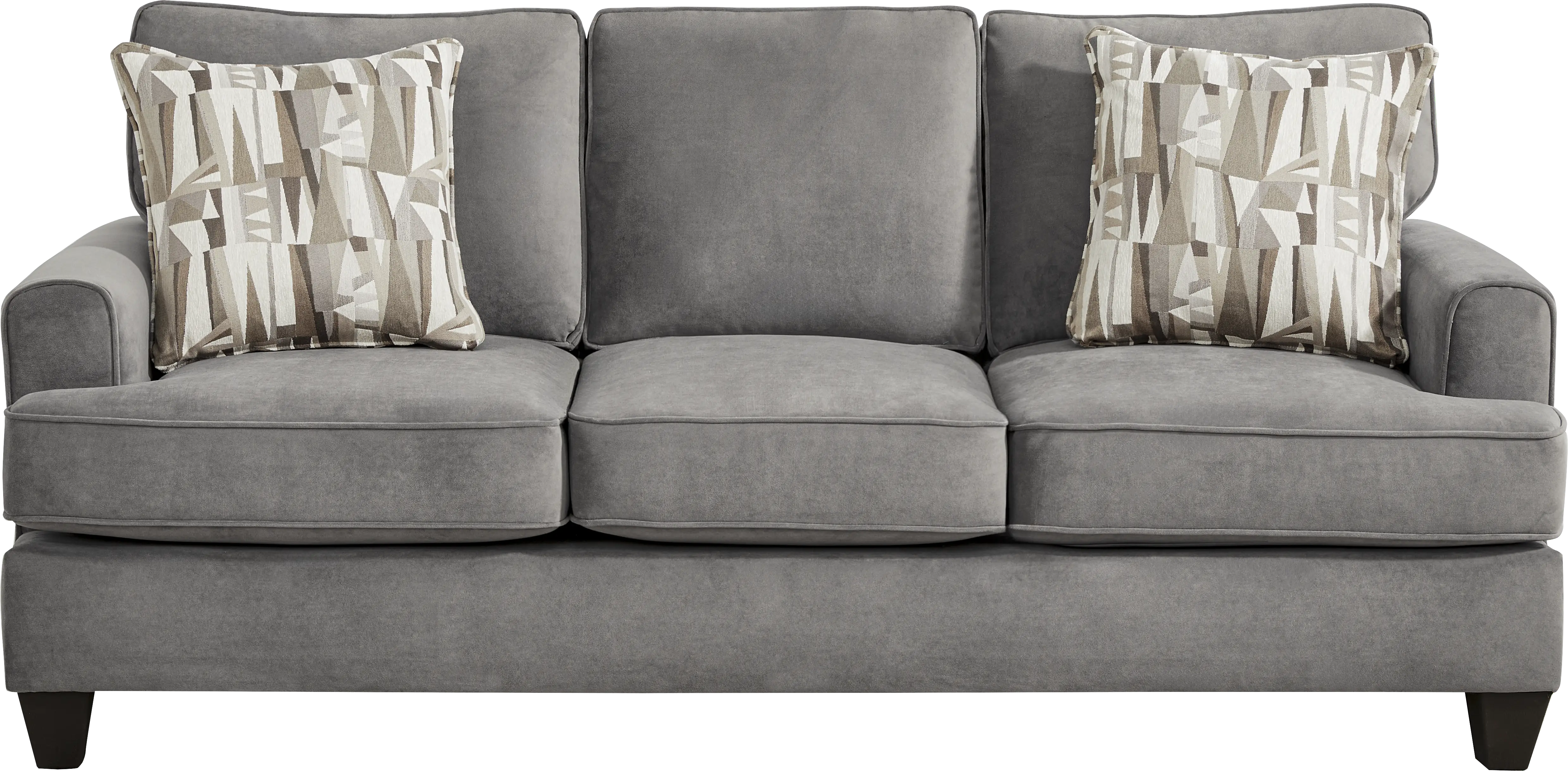 Courtney Charcoal 2 Pc Living Room - Thumbnail - Image 2