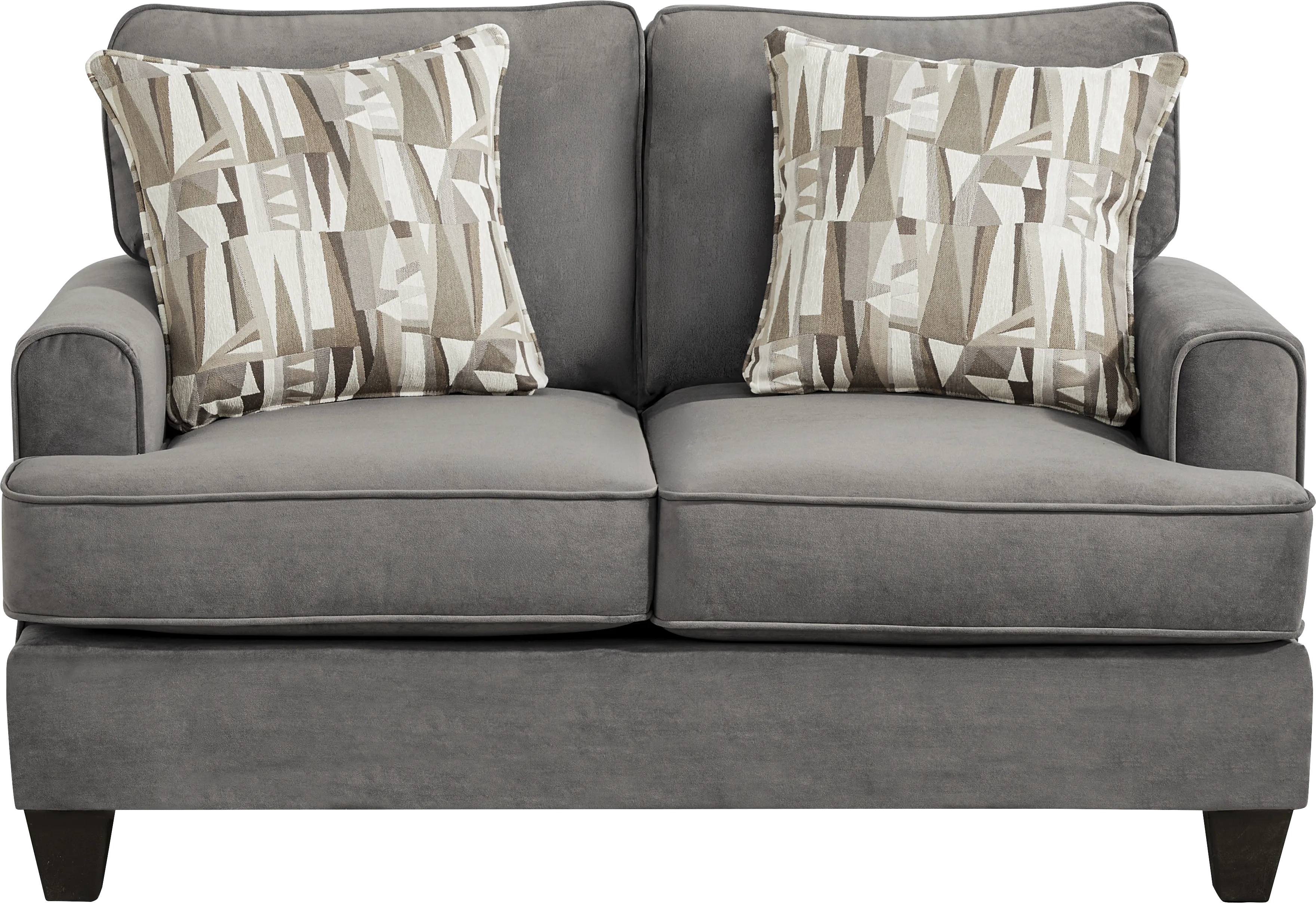 Courtney Charcoal 2 Pc Living Room - Thumbnail - Image 3
