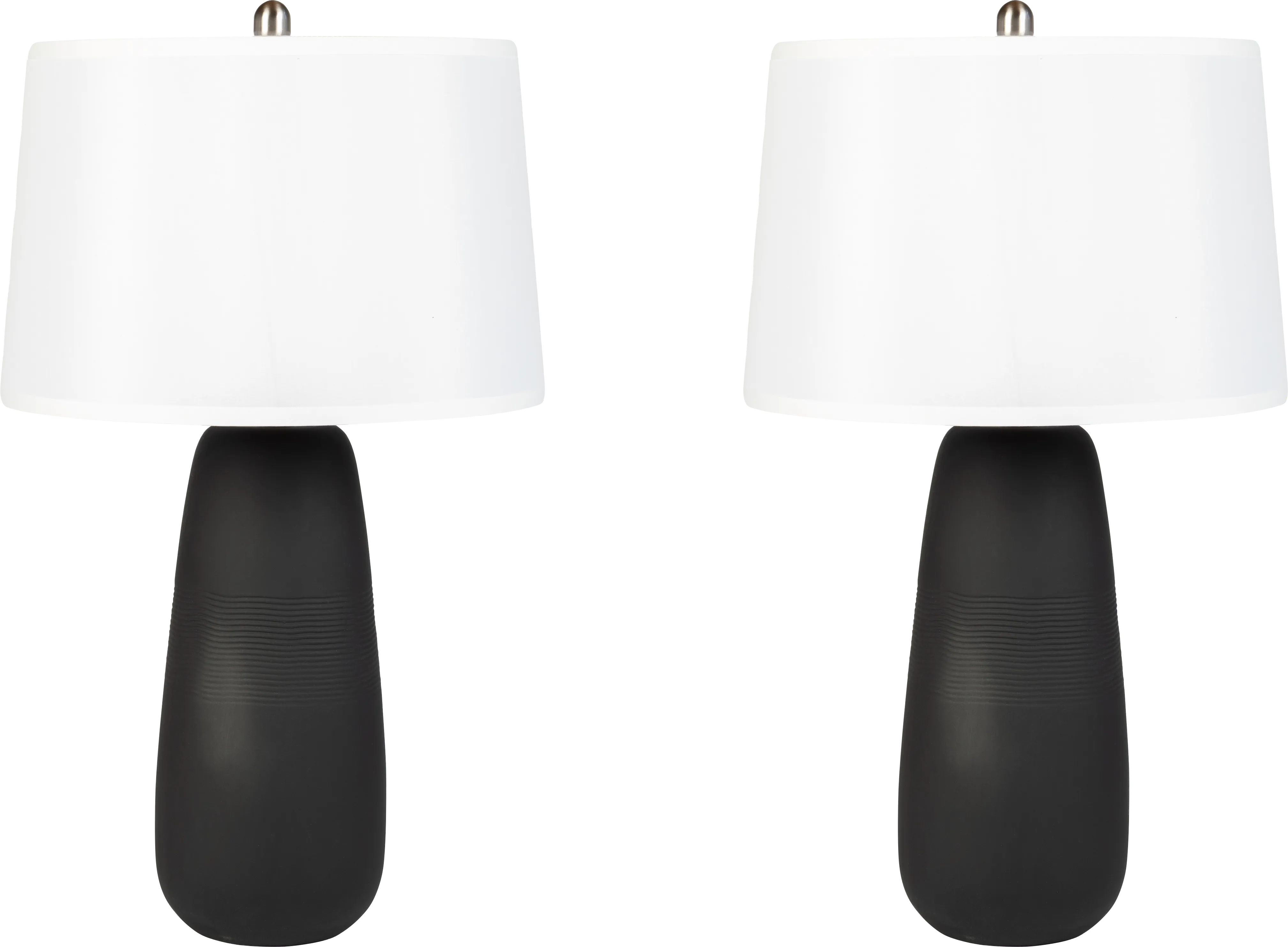 Rylen Black Table Lamp, Set of 2 - Thumbnail - Image 1