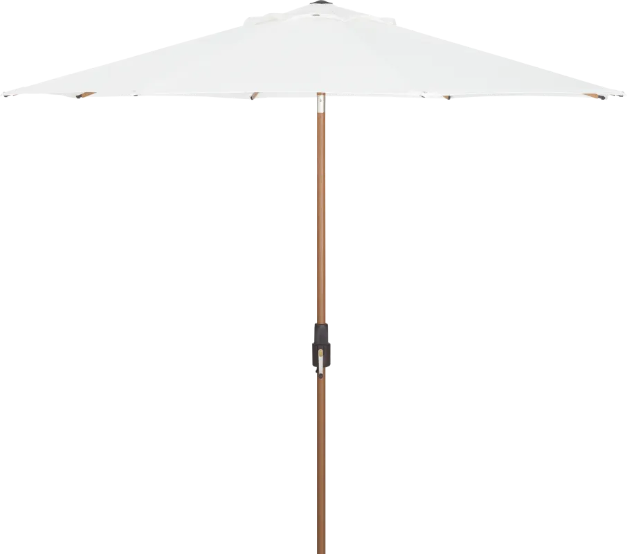 Mission Viejo Natural Finish 9' Octagon Natural Outdoor Umbrella