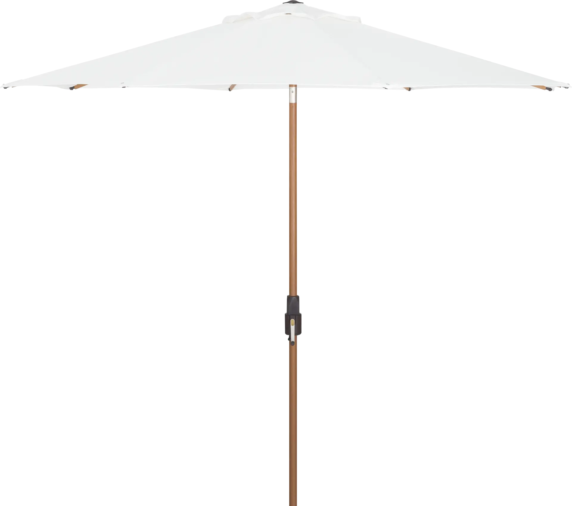 Mission Viejo Natural Finish 9' Octagon Natural Outdoor Umbrella