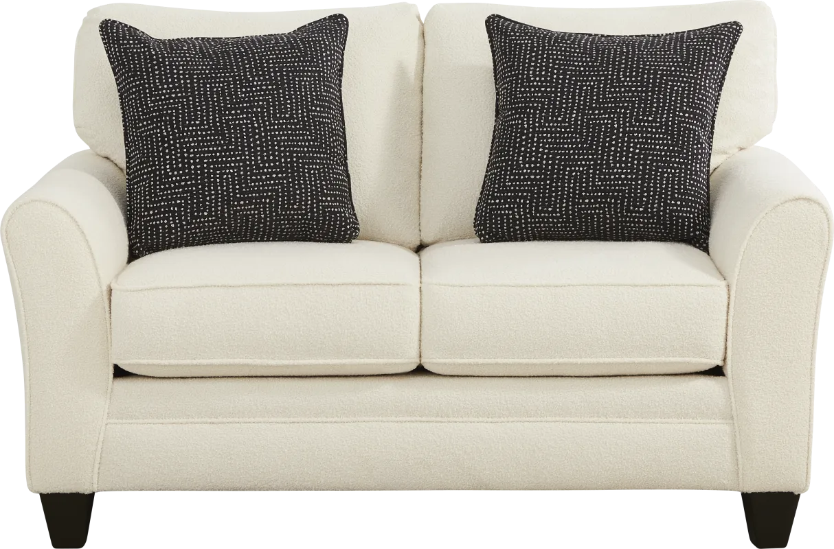 Catherine Bone Loveseat