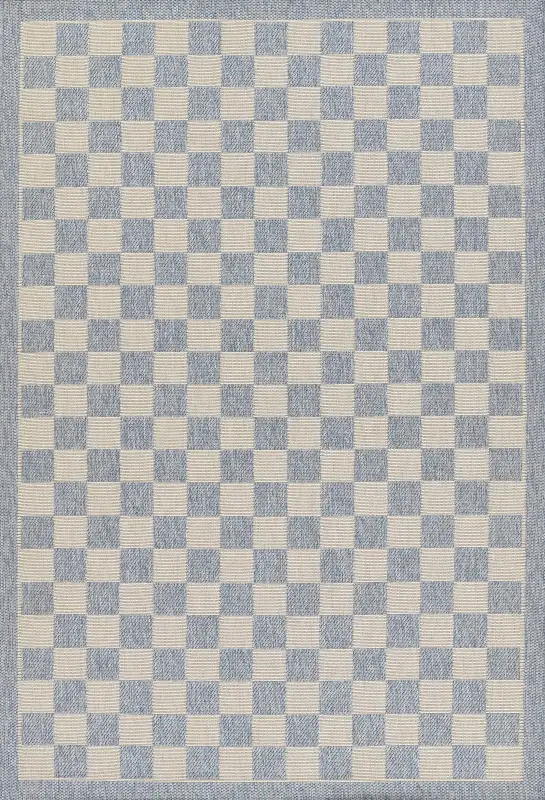 Palea Light Blue 8' x 10' Indoor/Outdoor Rug