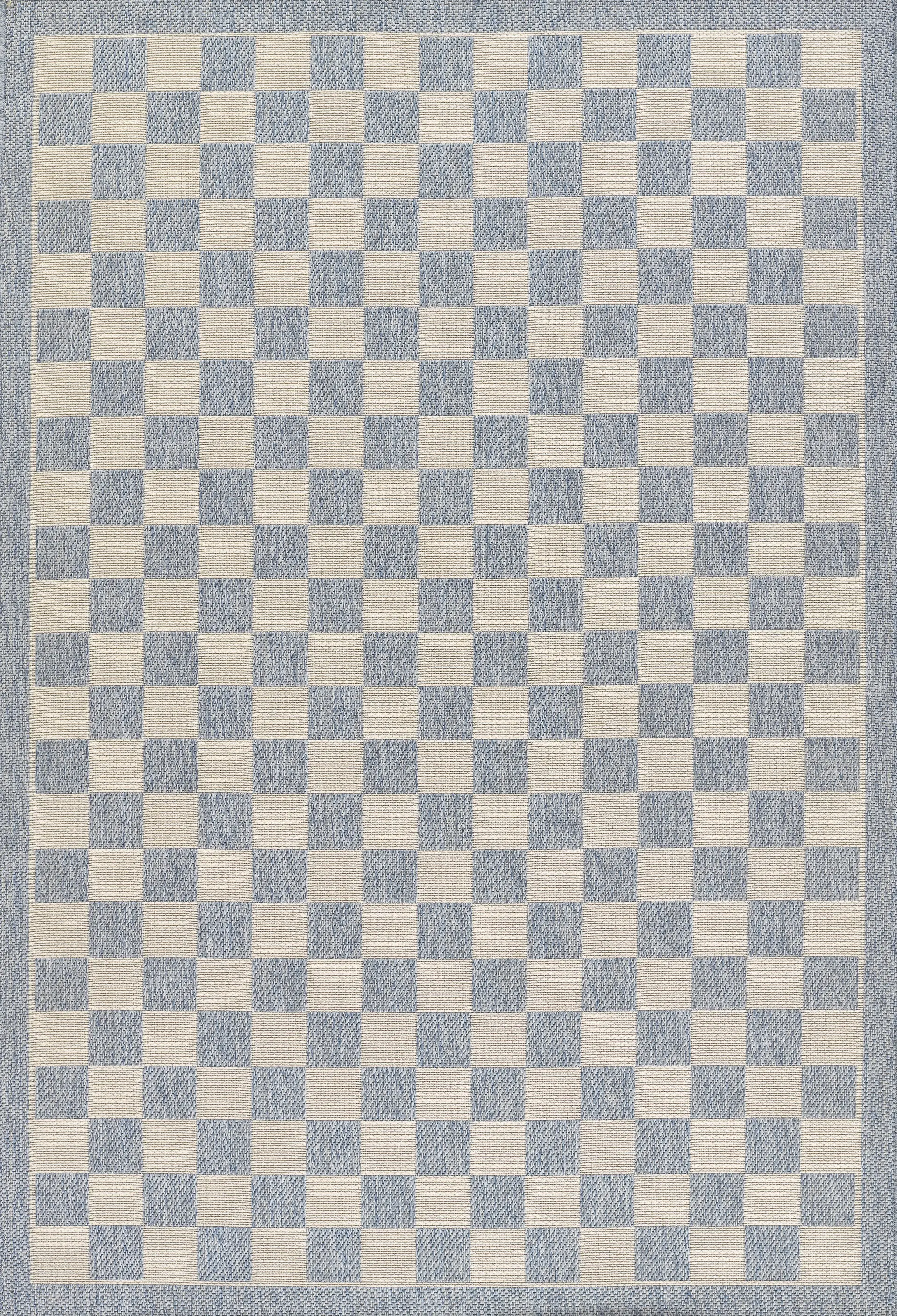 Palea Light Blue 8' x 10' Indoor/Outdoor Rug