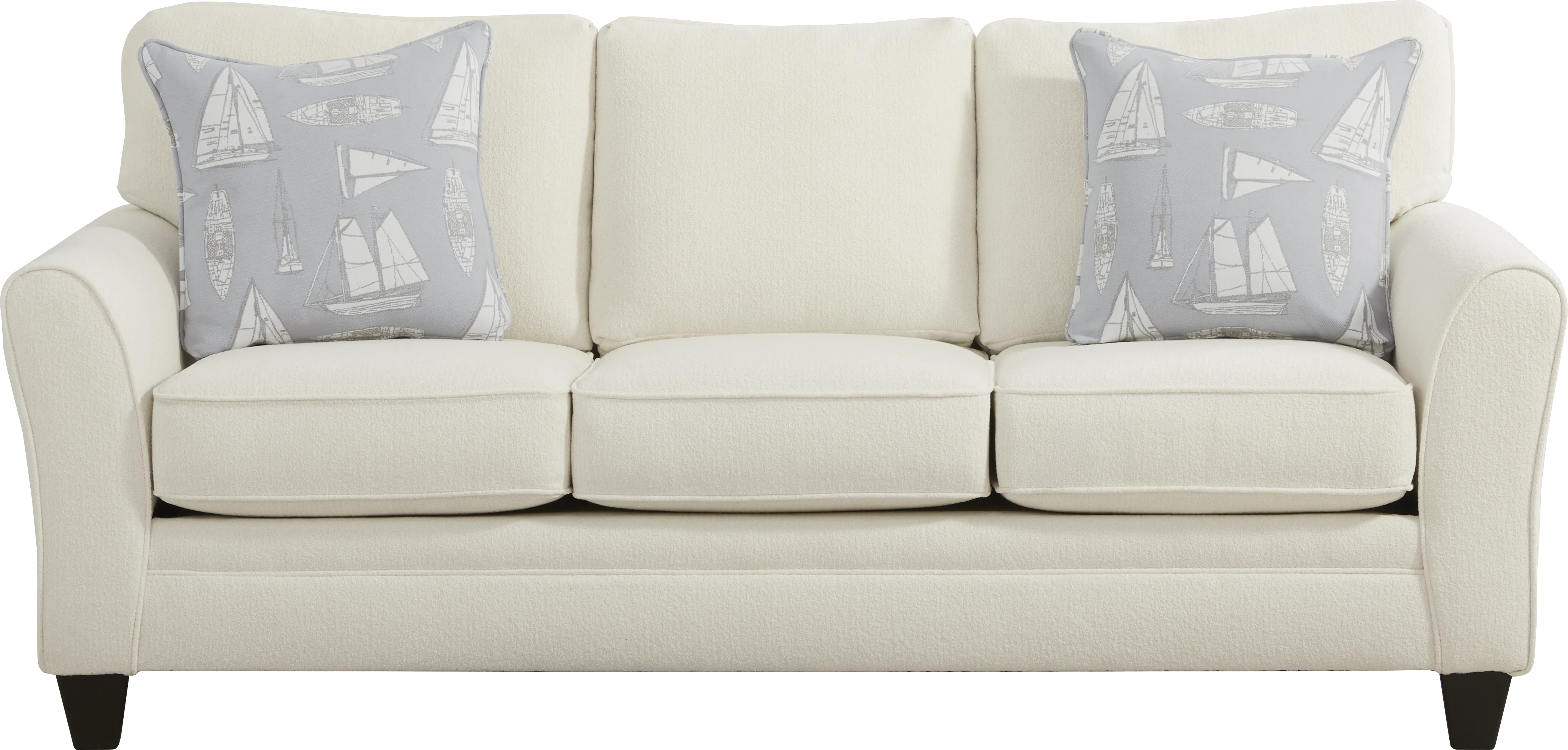 Eleanor White Sofa - Thumbnail - Image 1