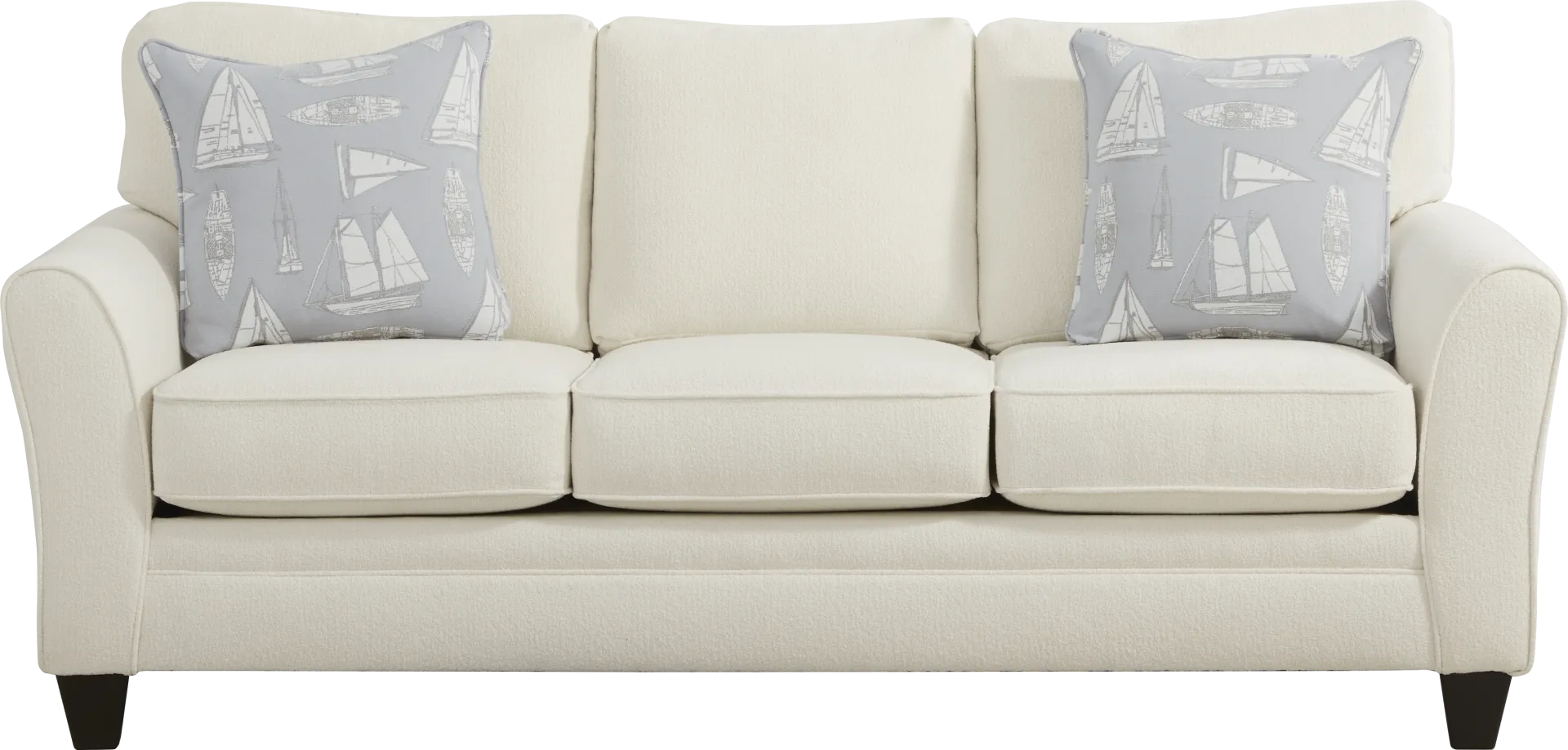 Eleanor White Sofa - Image 2