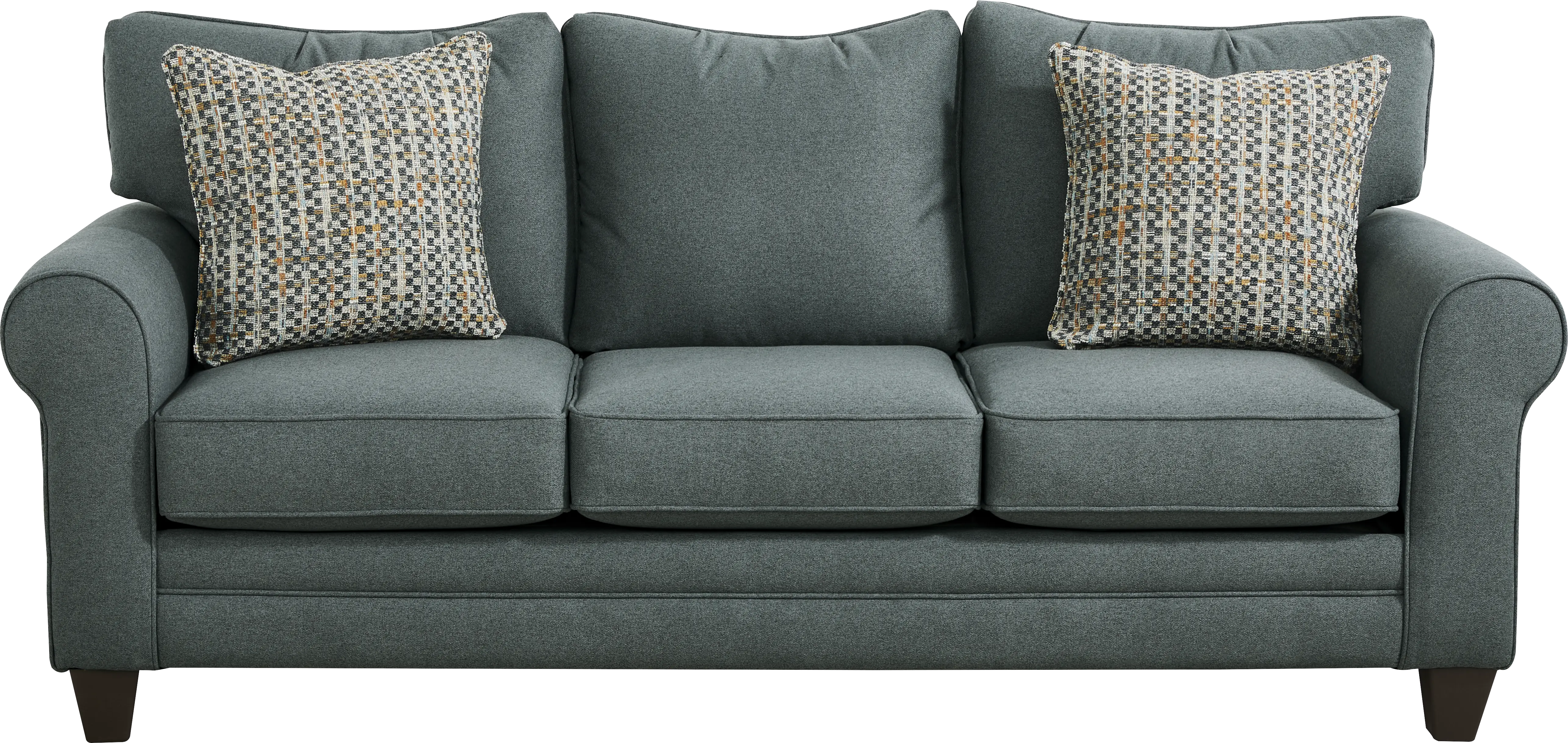 Berenice Slate Blue 2 Pc Living Room - Thumbnail - Image 2