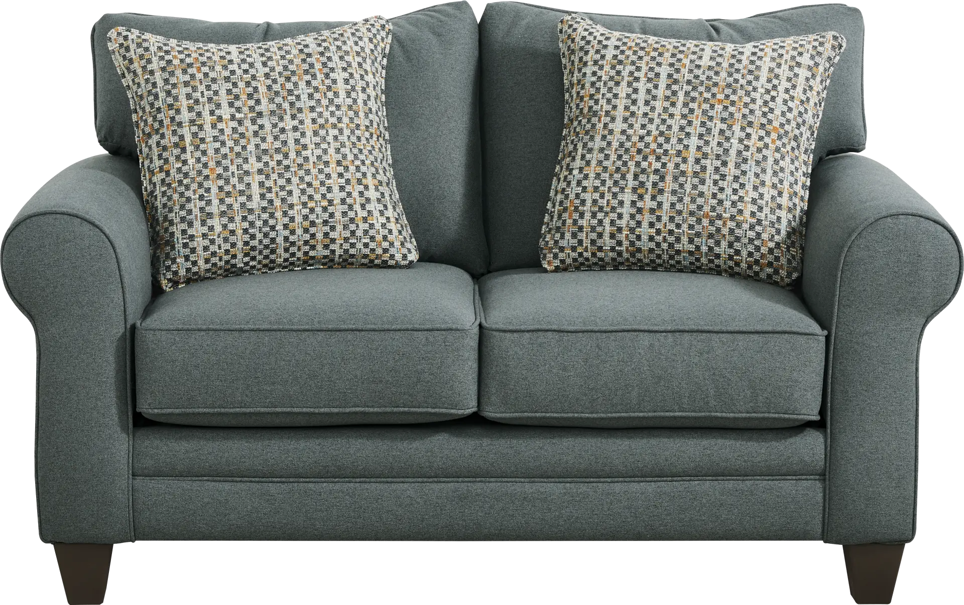 Berenice Slate Blue Loveseat