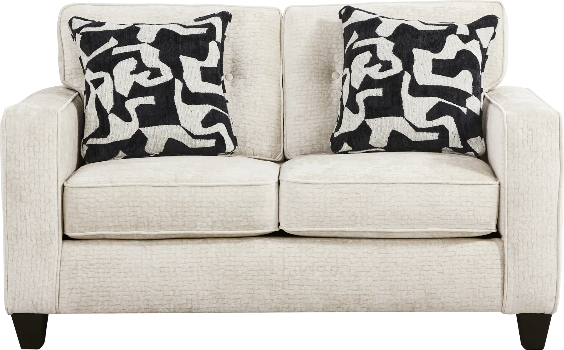 Jamie Cream Loveseat