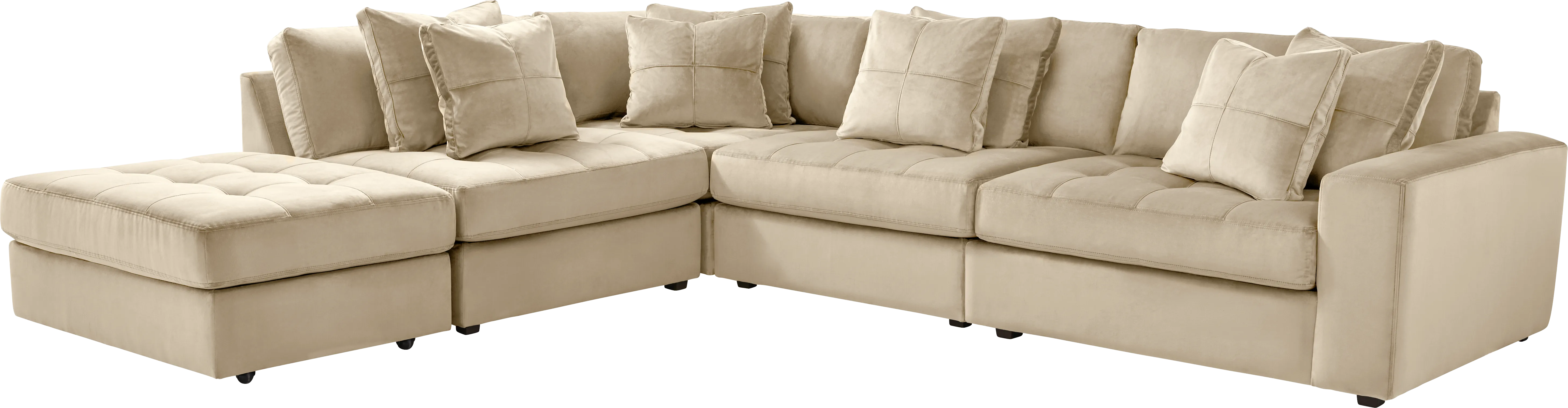 Filmore Sand 5 Pc Sectional - Thumbnail - Image 1