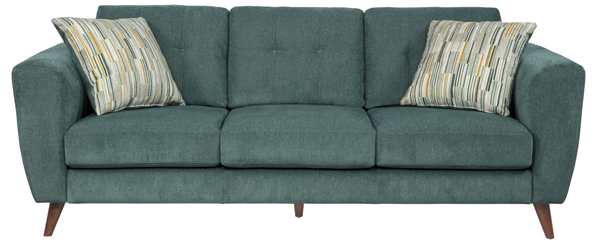 teal sofa