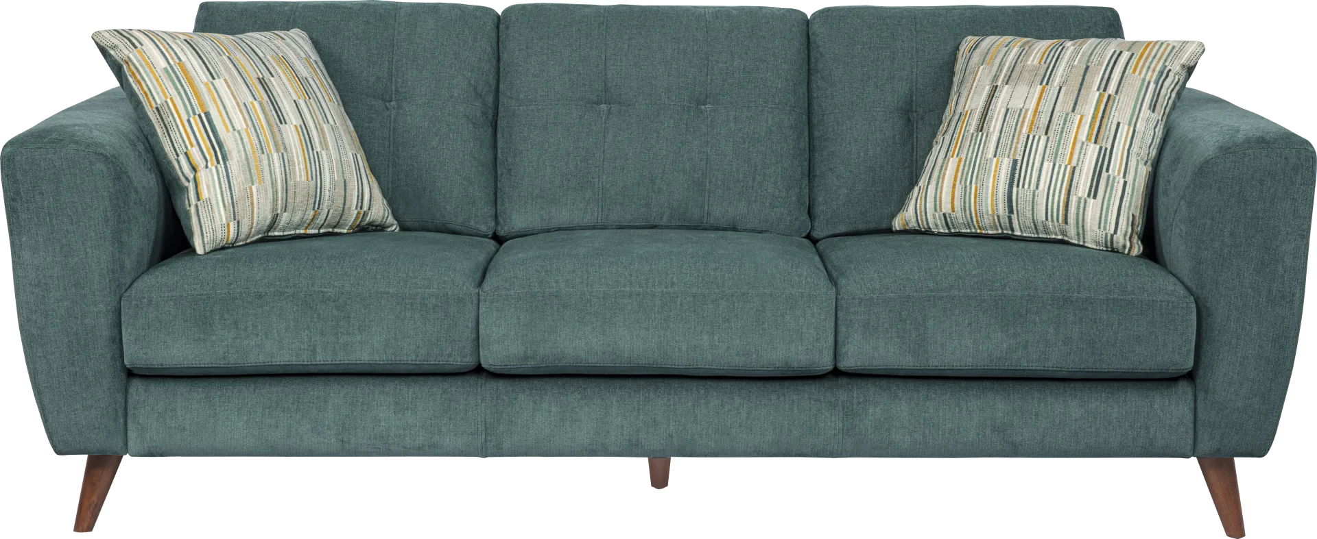 Market Row Teal 5 Pc Living Room - Image 2
