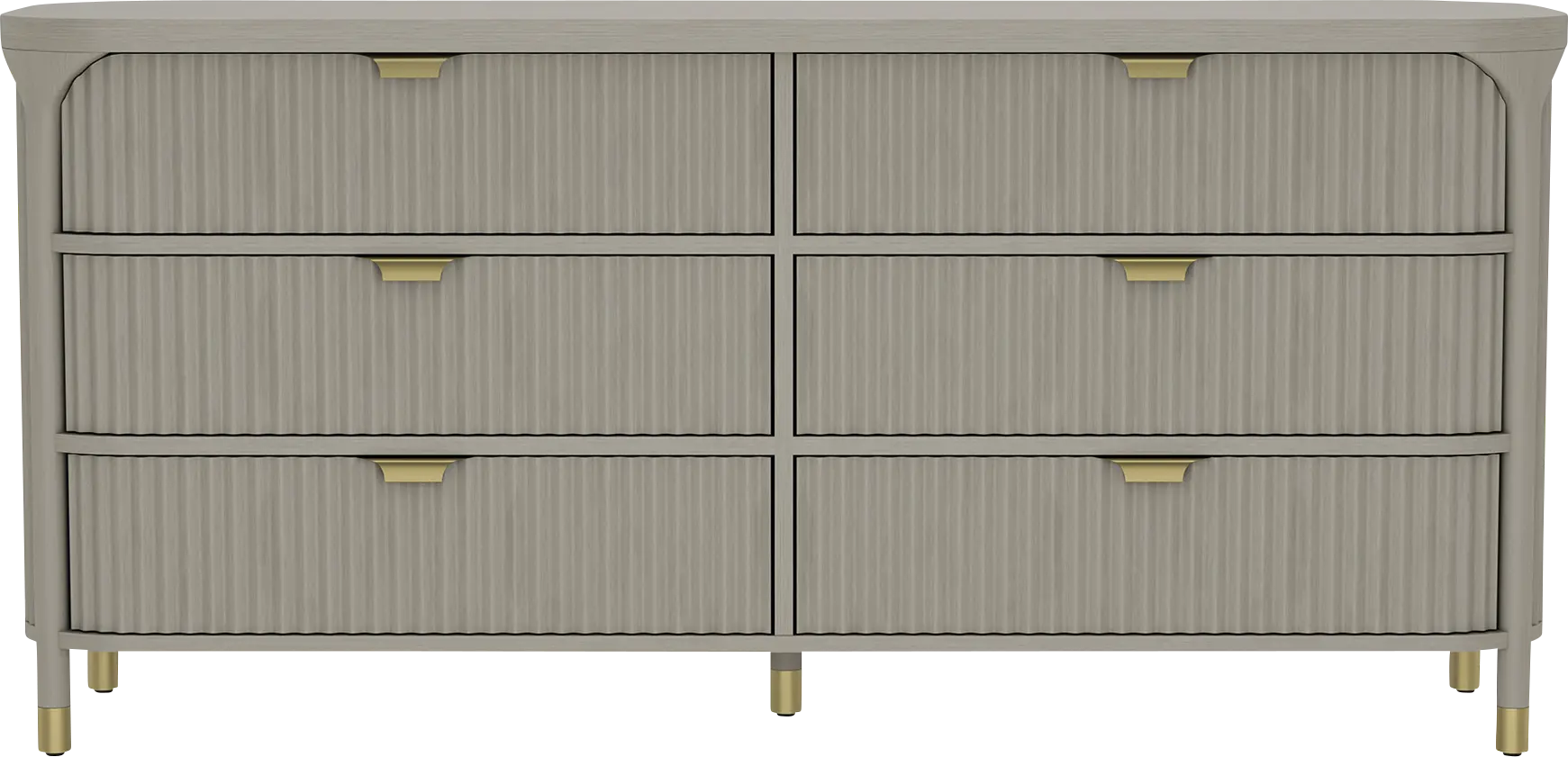 Zyme Gray Dresser