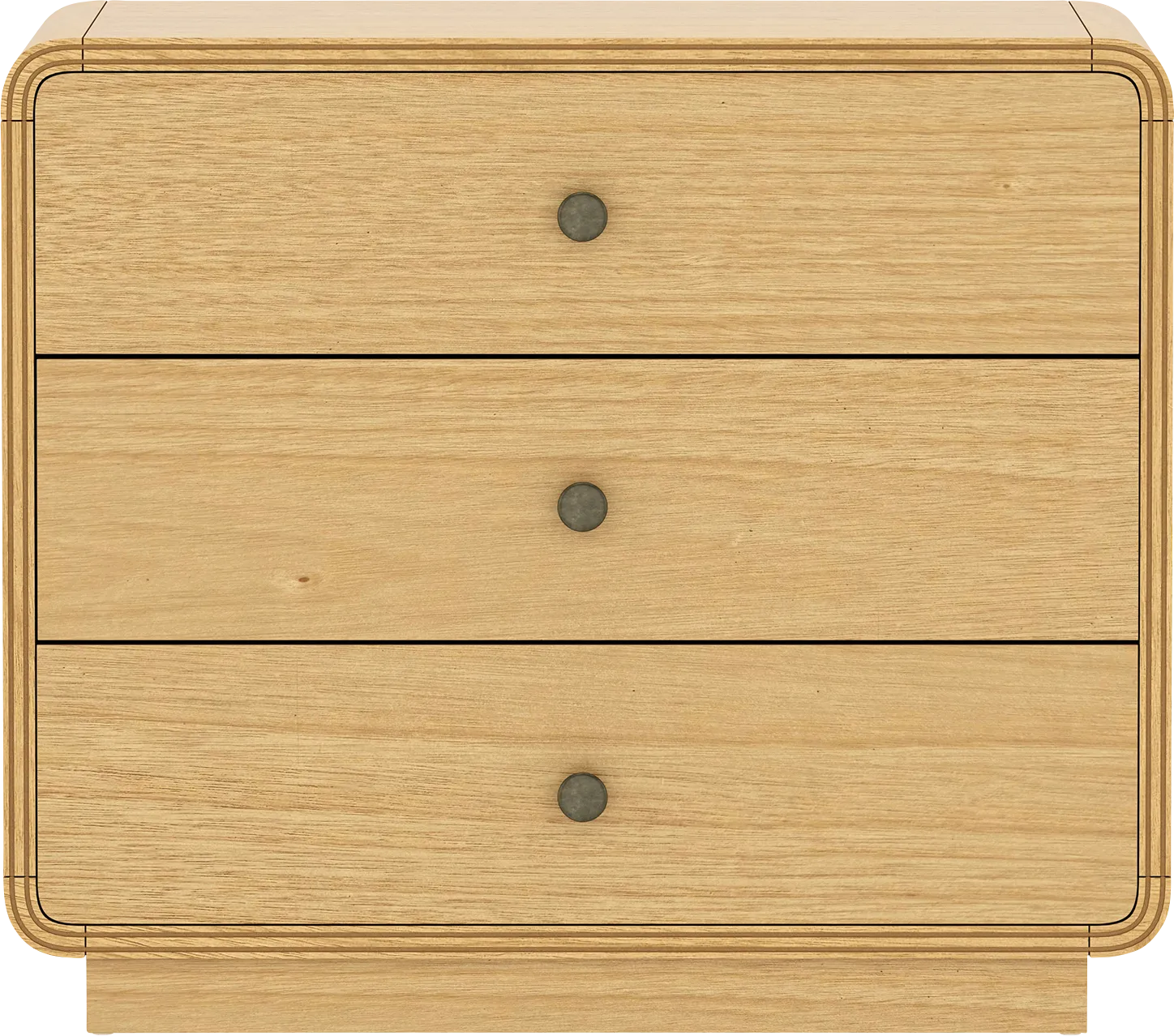 Gapru Brown Nightstand - Thumbnail - Image 1