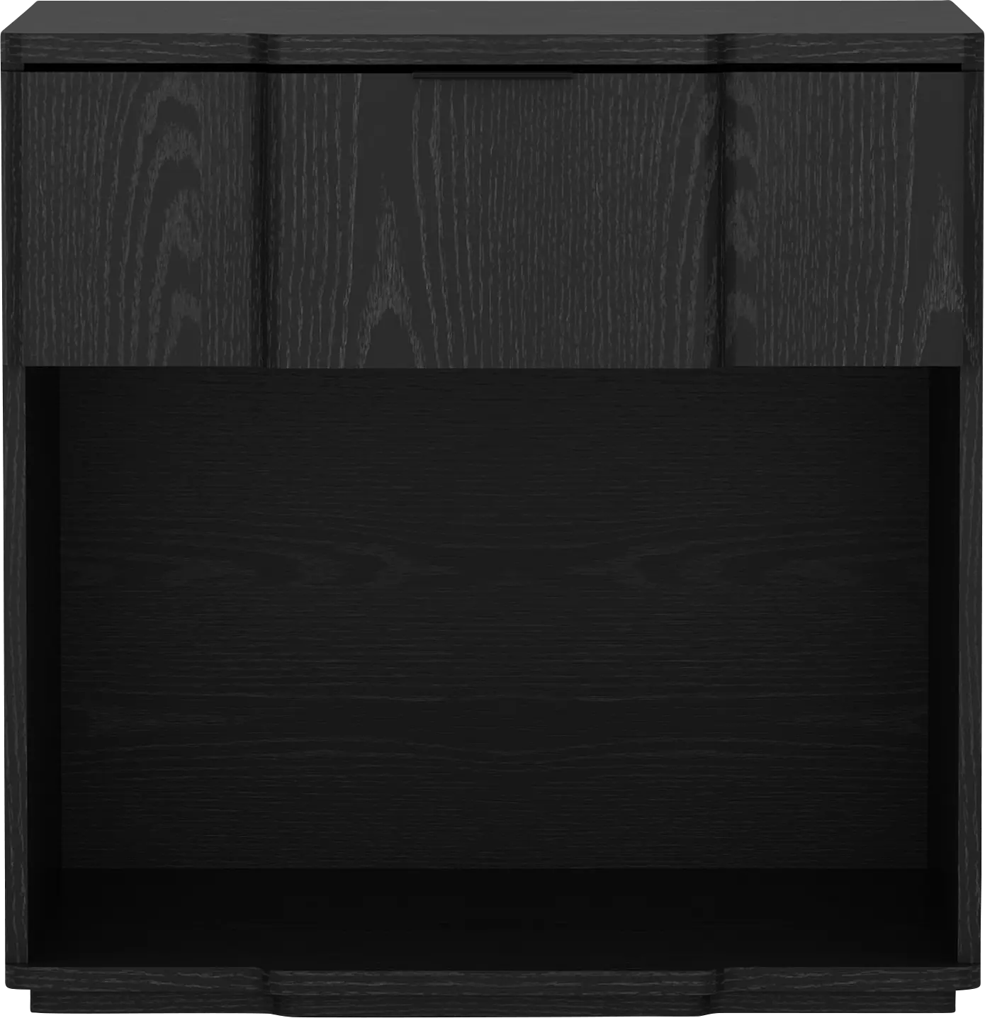 Socia II Black Nightstand