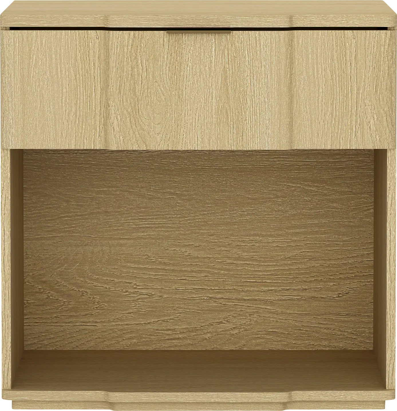 Socia II Natural/Gold Nightstand