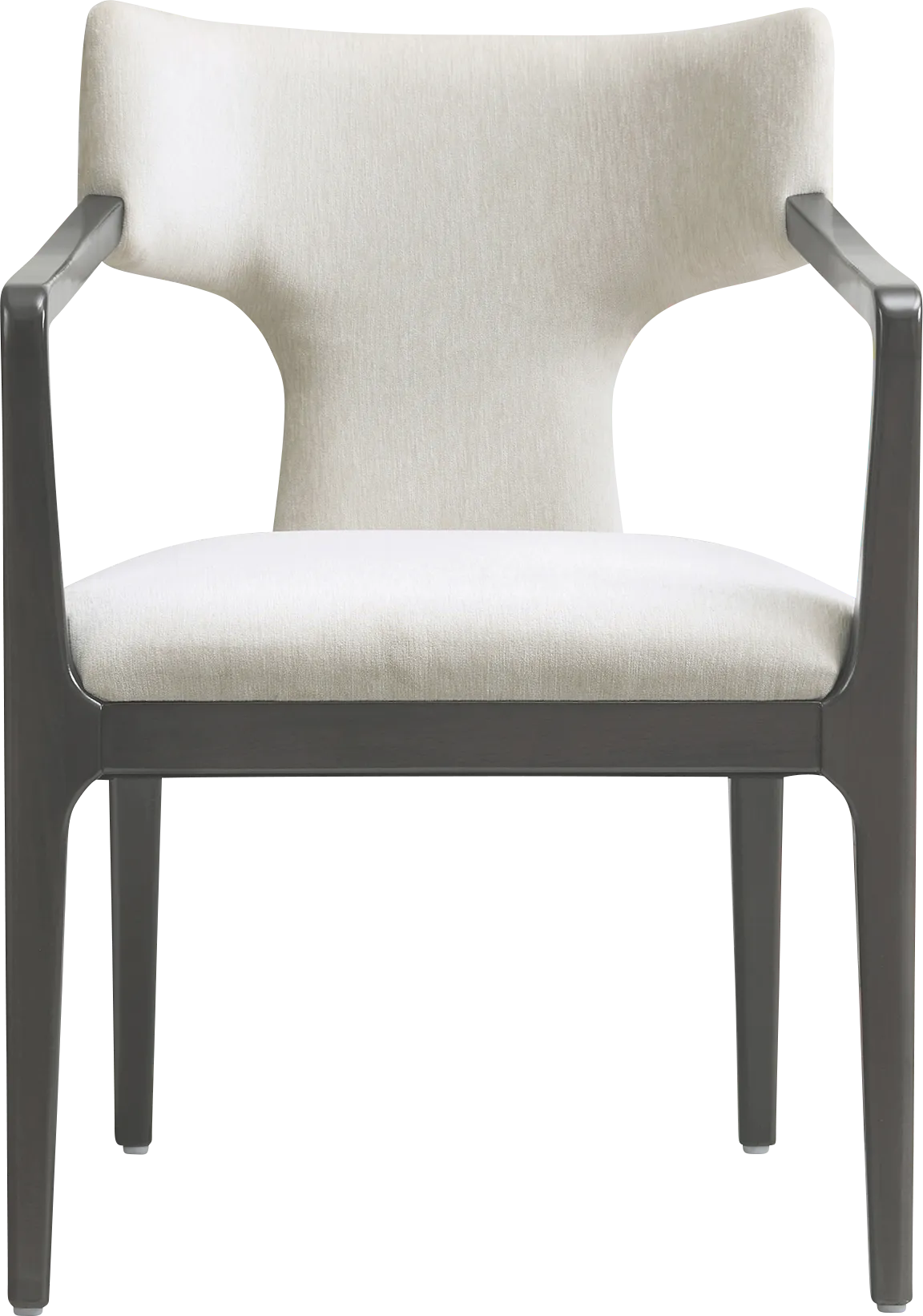 Cautri White Arm Chair - Image 1