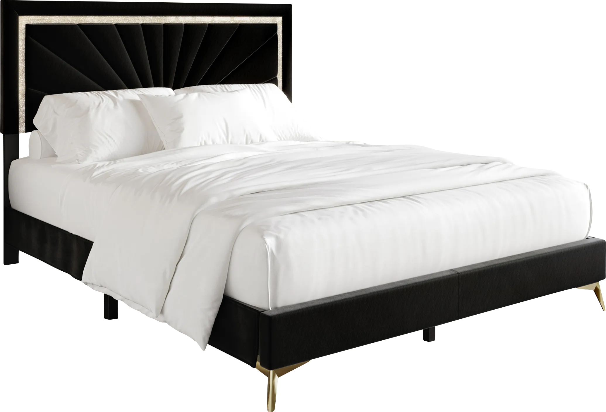 Locust Black Twin Bed - Thumbnail - Image 1