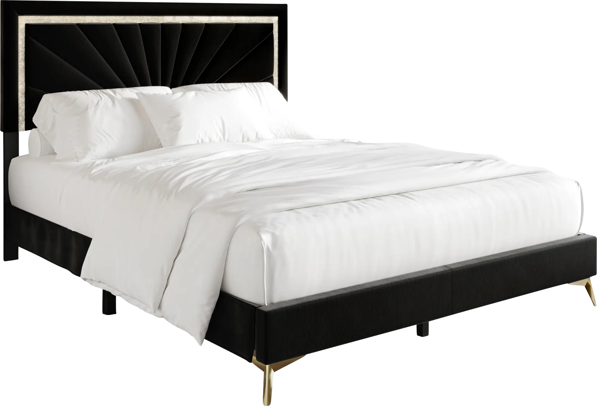 Locust Black Twin Bed