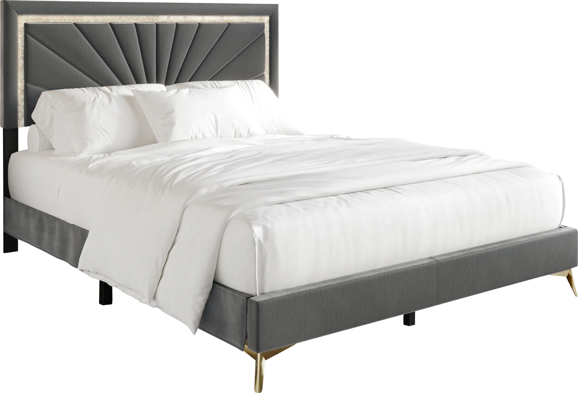 Locust Gray Twin Bed - Image 1