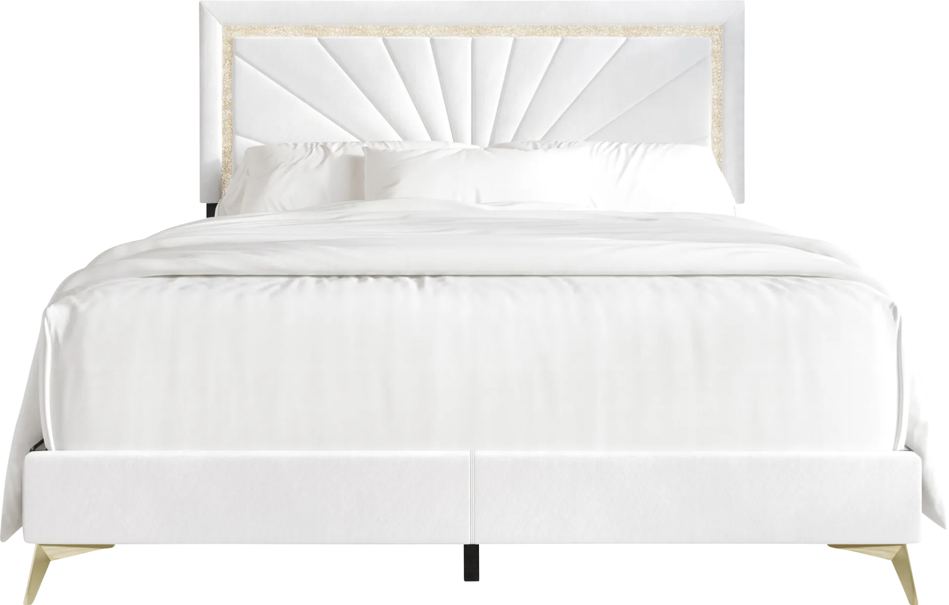Locust White Twin Bed - Image 1