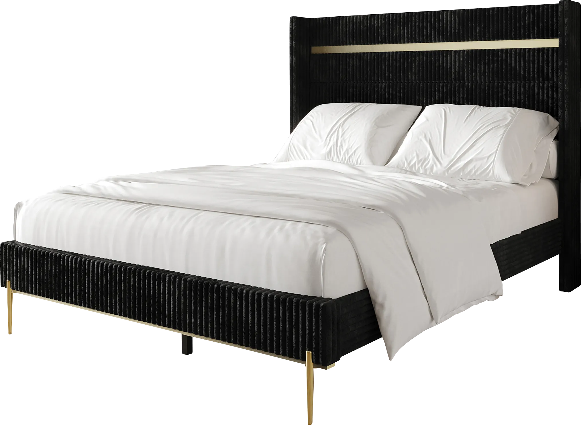 Lilypadway Black Twin Bed - Thumbnail - Image 1
