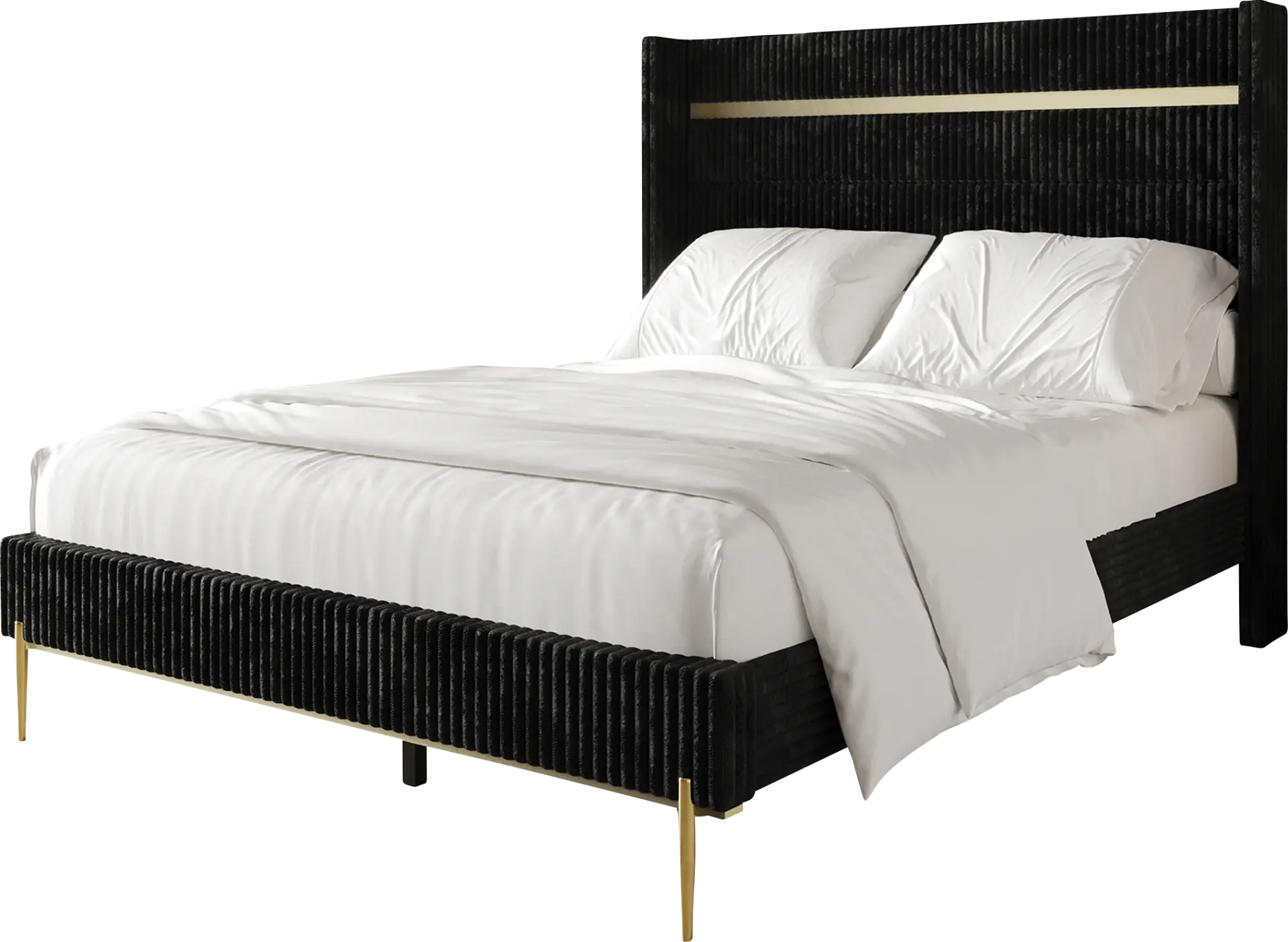 Lilypadway Black Twin Bed