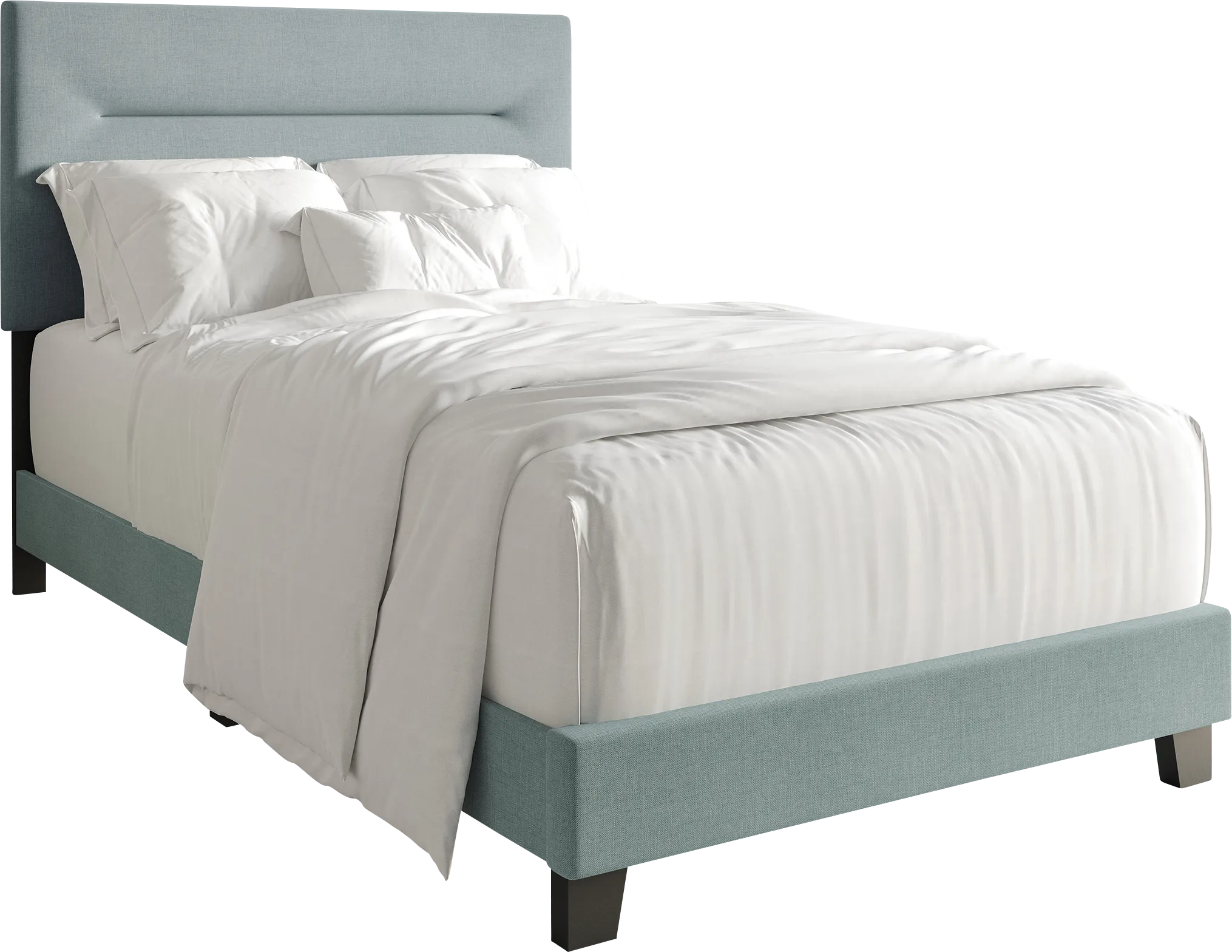 Yewrow Blue Twin Bed - Thumbnail - Image 1