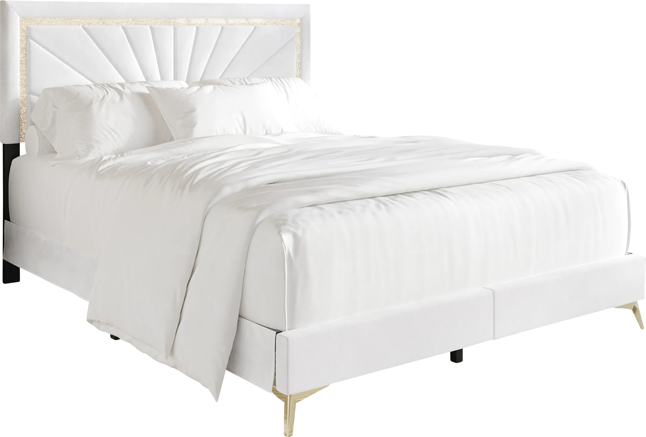 Locust White Full Bed - Thumbnail - Image 1