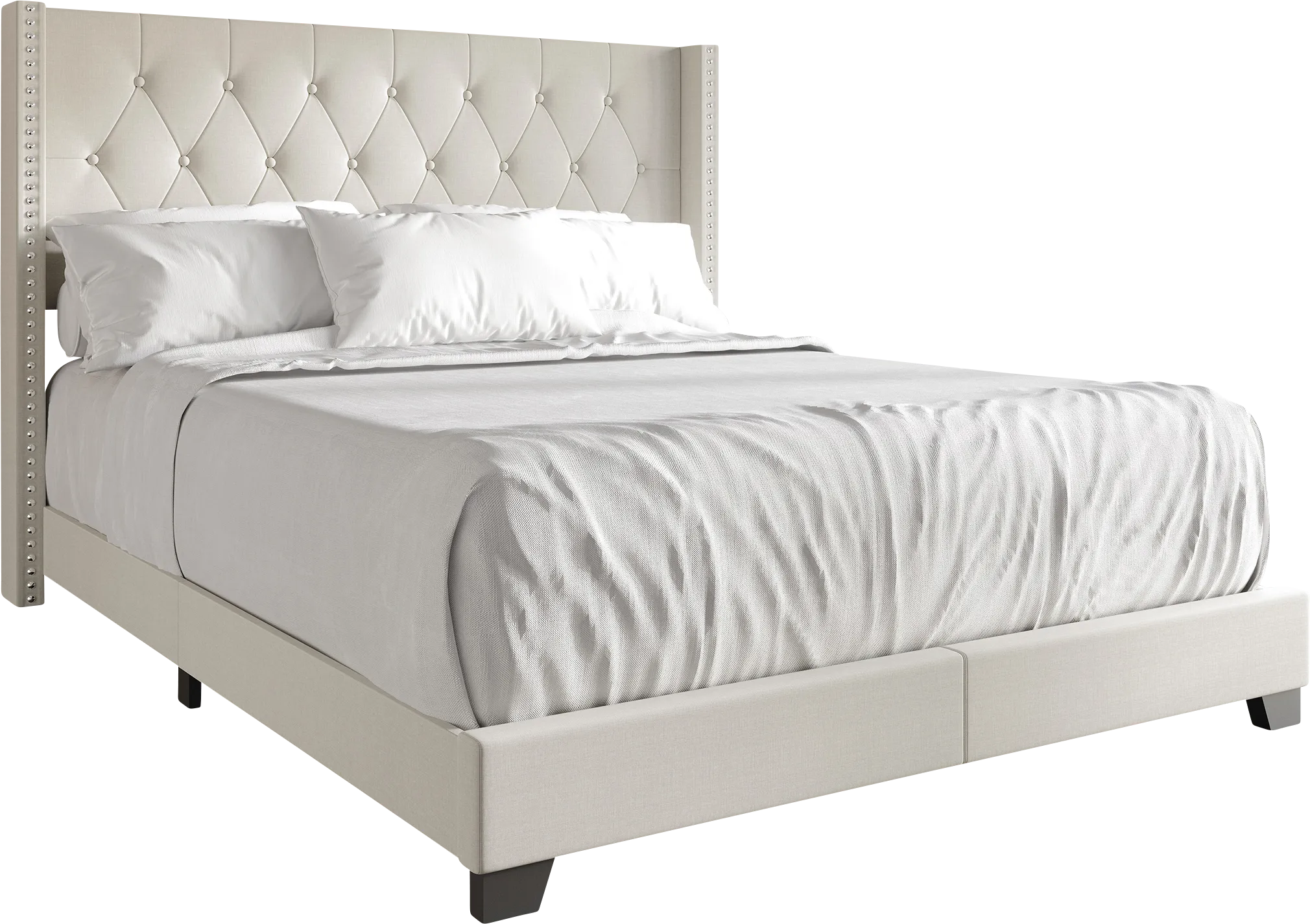 Vistalane Warm Gray Full Bed - Thumbnail - Image 1