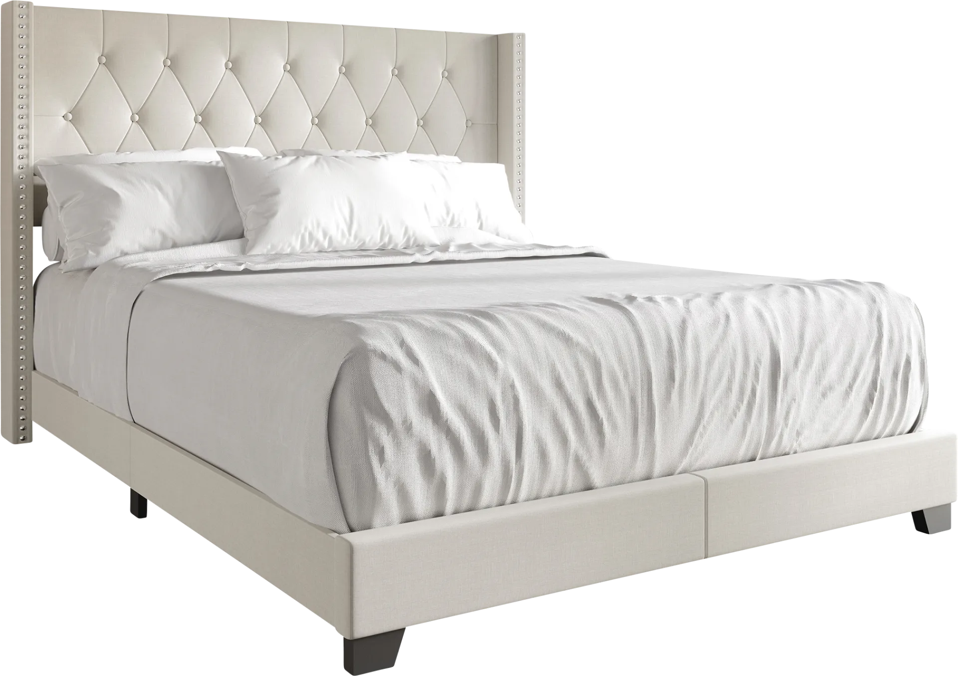 Vistalane Warm Gray Full Bed - Image 1