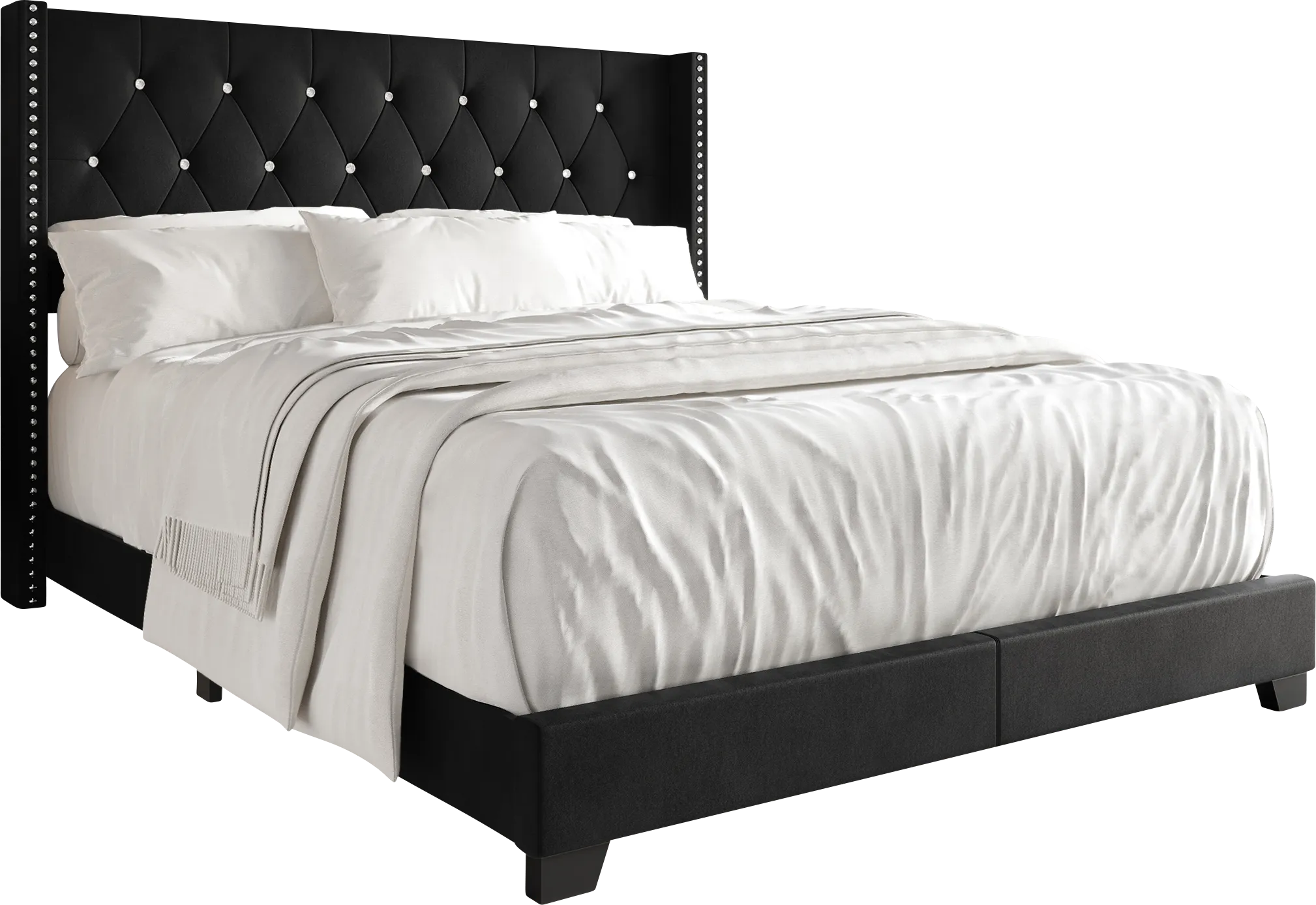Vistalane Black Full Bed - Thumbnail - Image 1