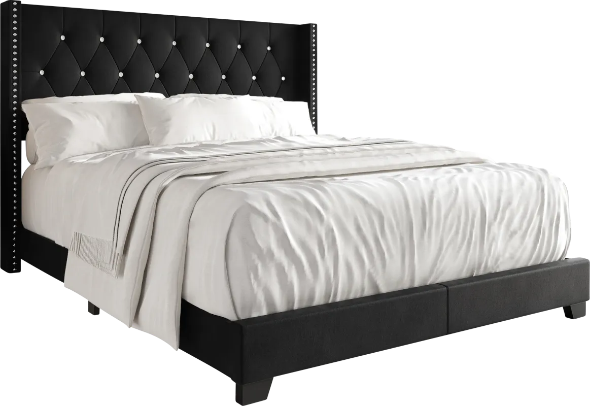 Vistalane Black Full Bed