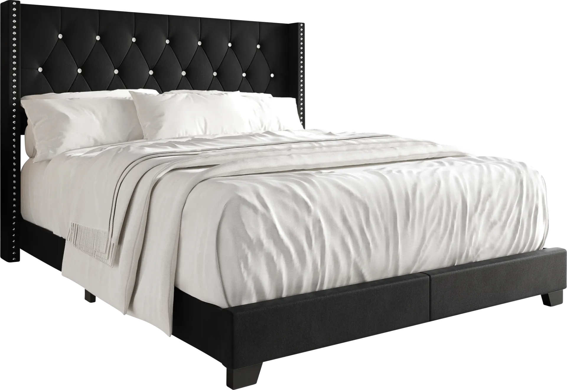 Vistalane Black Full Bed - Image 1