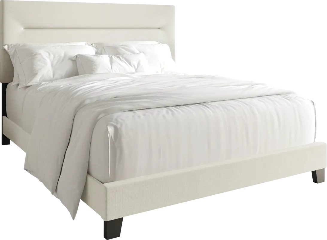 Yewrow Beige Queen Bed