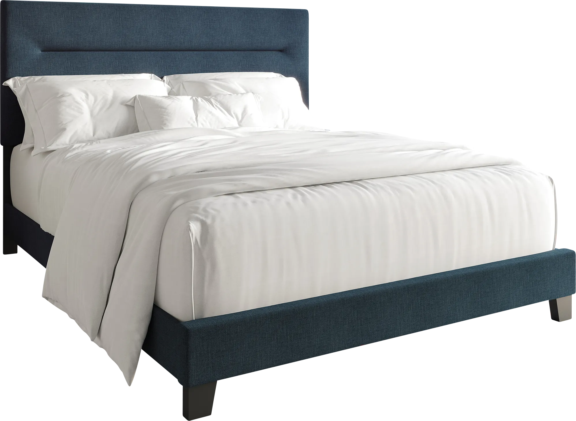 Yewrow Blue Queen Bed - Thumbnail - Image 1