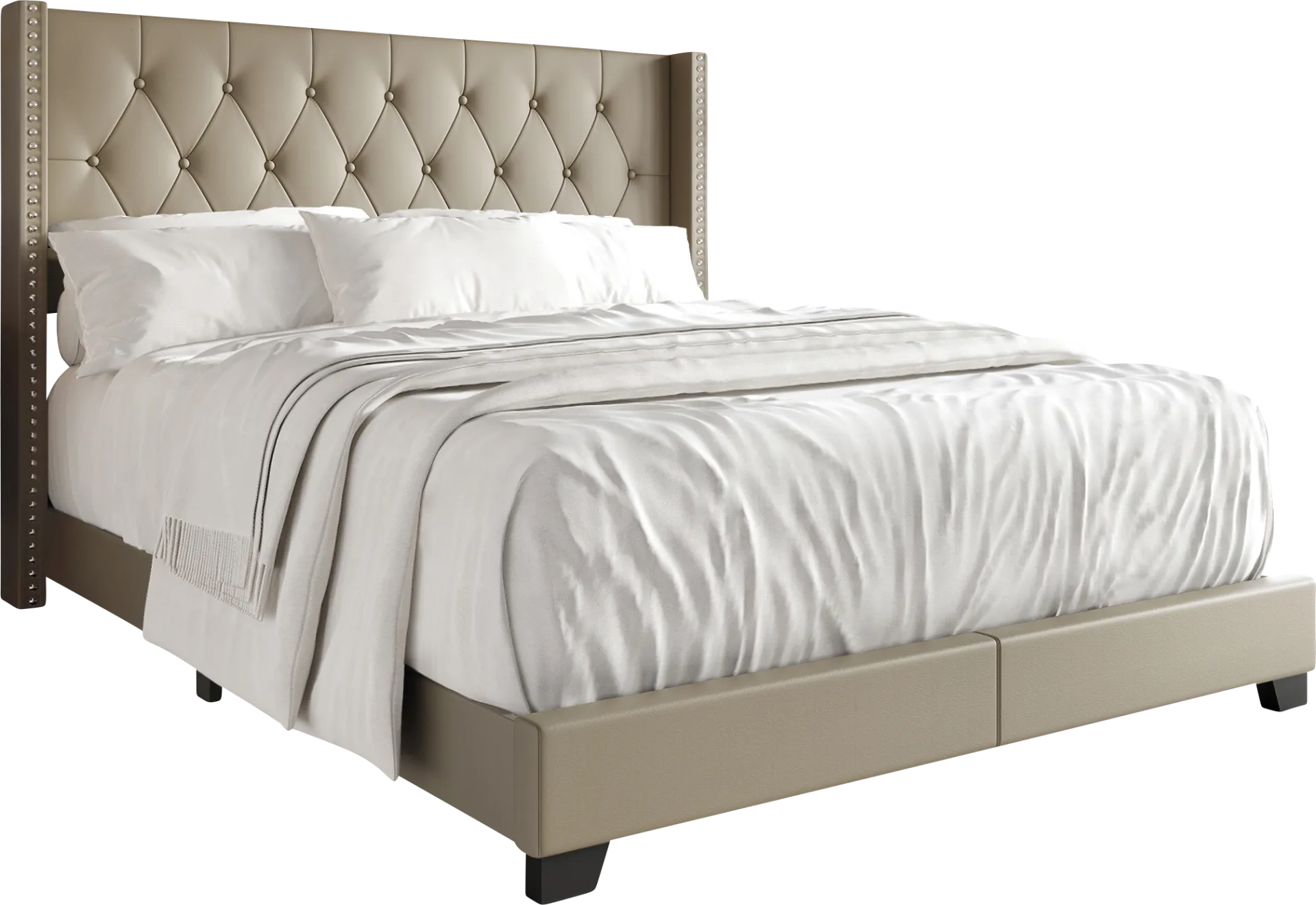 Vistalane Yellow Queen Bed - Image 1