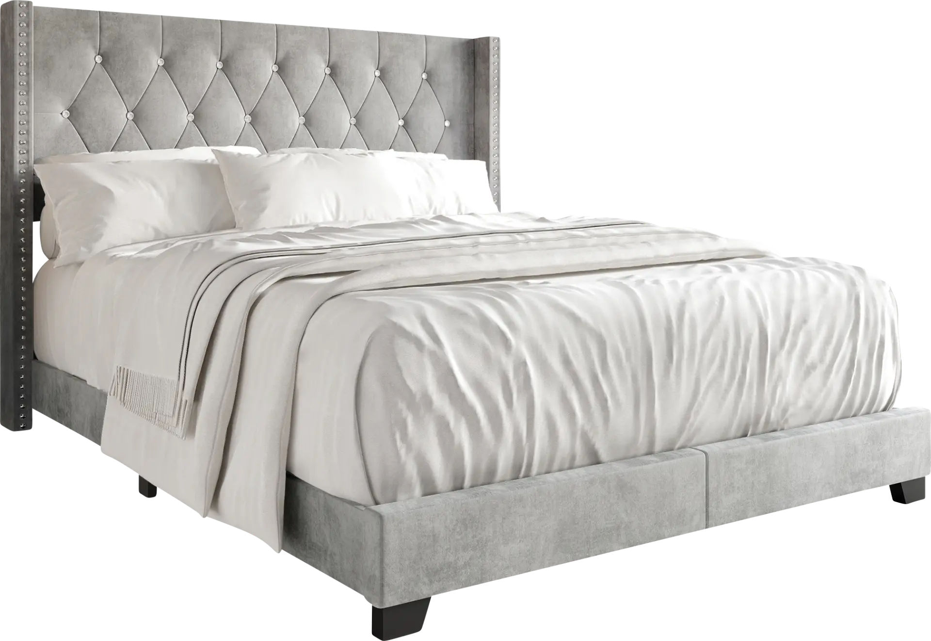 Vistalane Gray Queen Bed